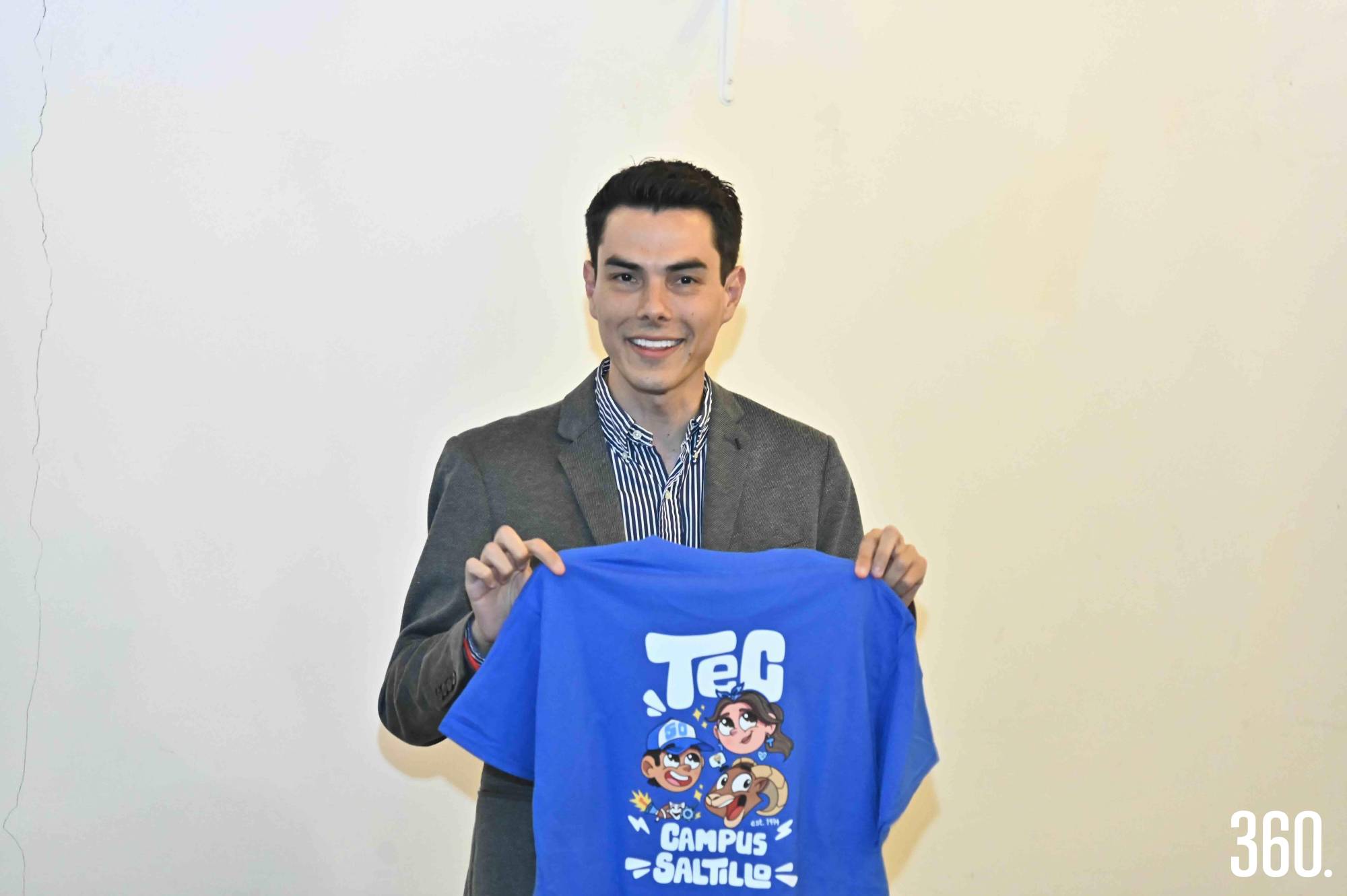 $!Adrián González Zambrano, director general del Tec de Monterrey campus Saltillo.