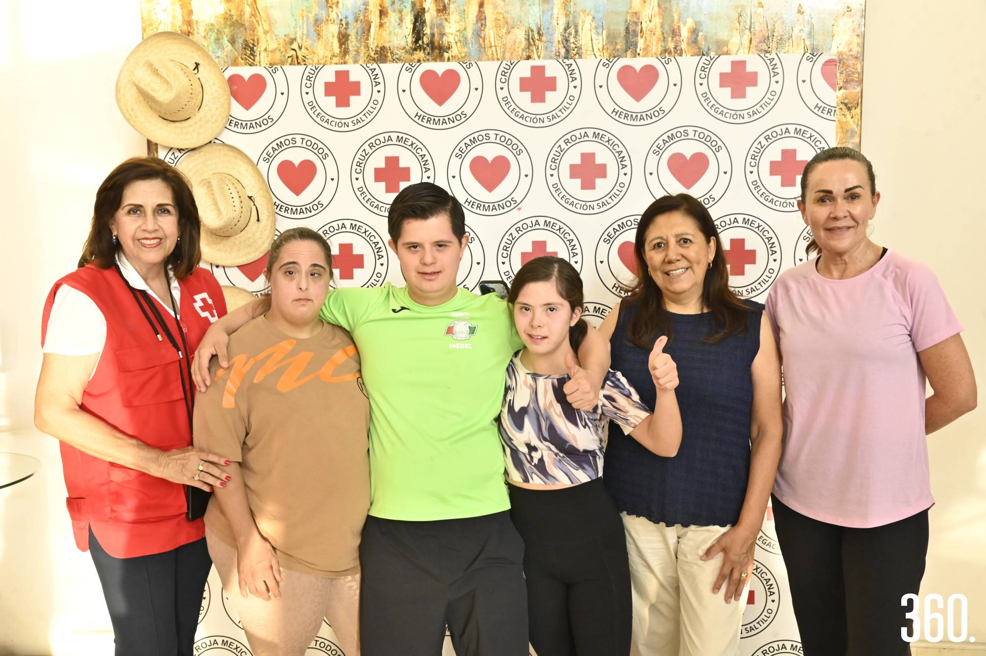$!Maru Pérez, Ana Ceci de la Peña, Mario Frías, Natalia Basáñez, Olga Crespo y Magdalena López.