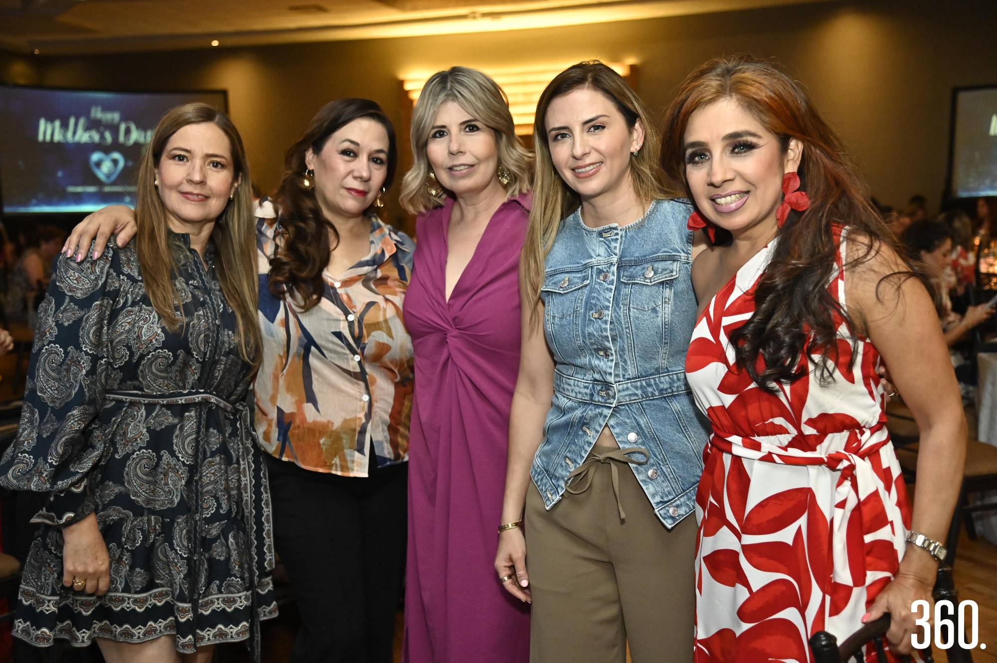 $!Marcela Rumayor, Gaby Gutiérrez, Gina Farías, Ana Tere Villaseñor y Lorena Arce.