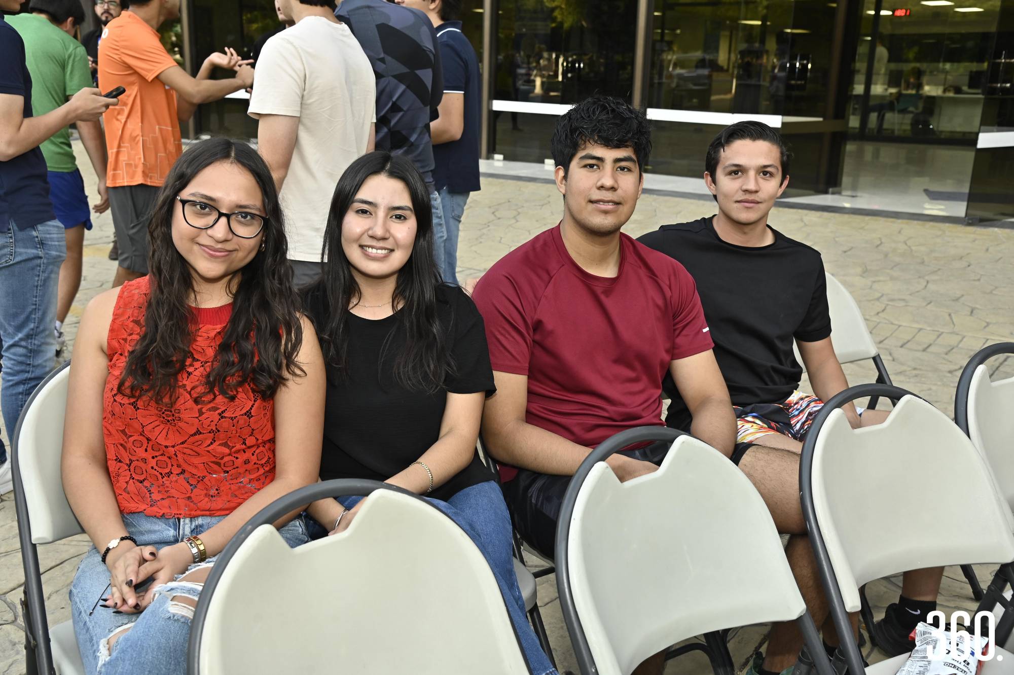 $!Andrea Támez, Mariel López, Axel Luna y Emiliano Goicochea.
