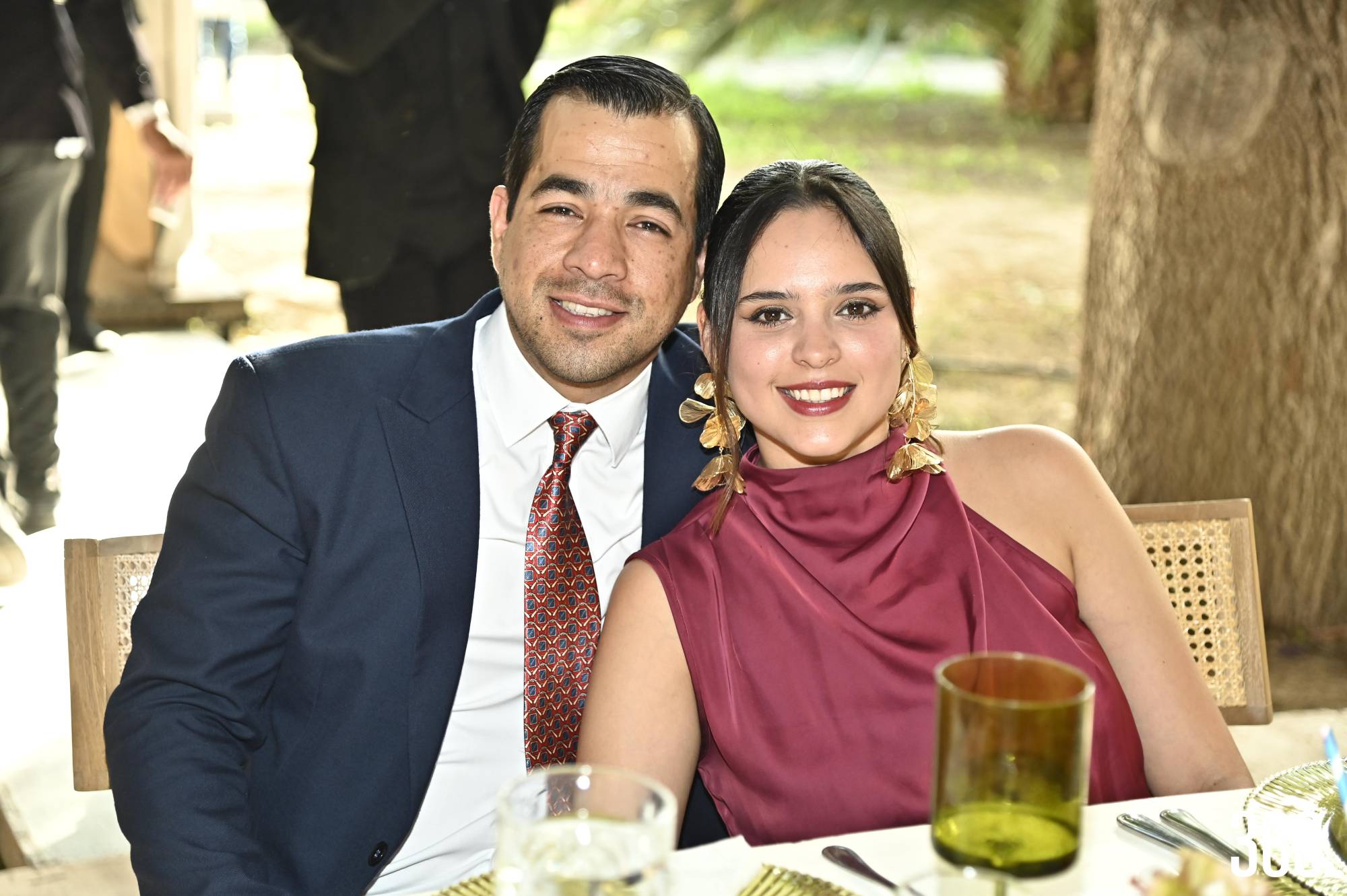 $!Mario Arturo Sosa y María José Bustos.