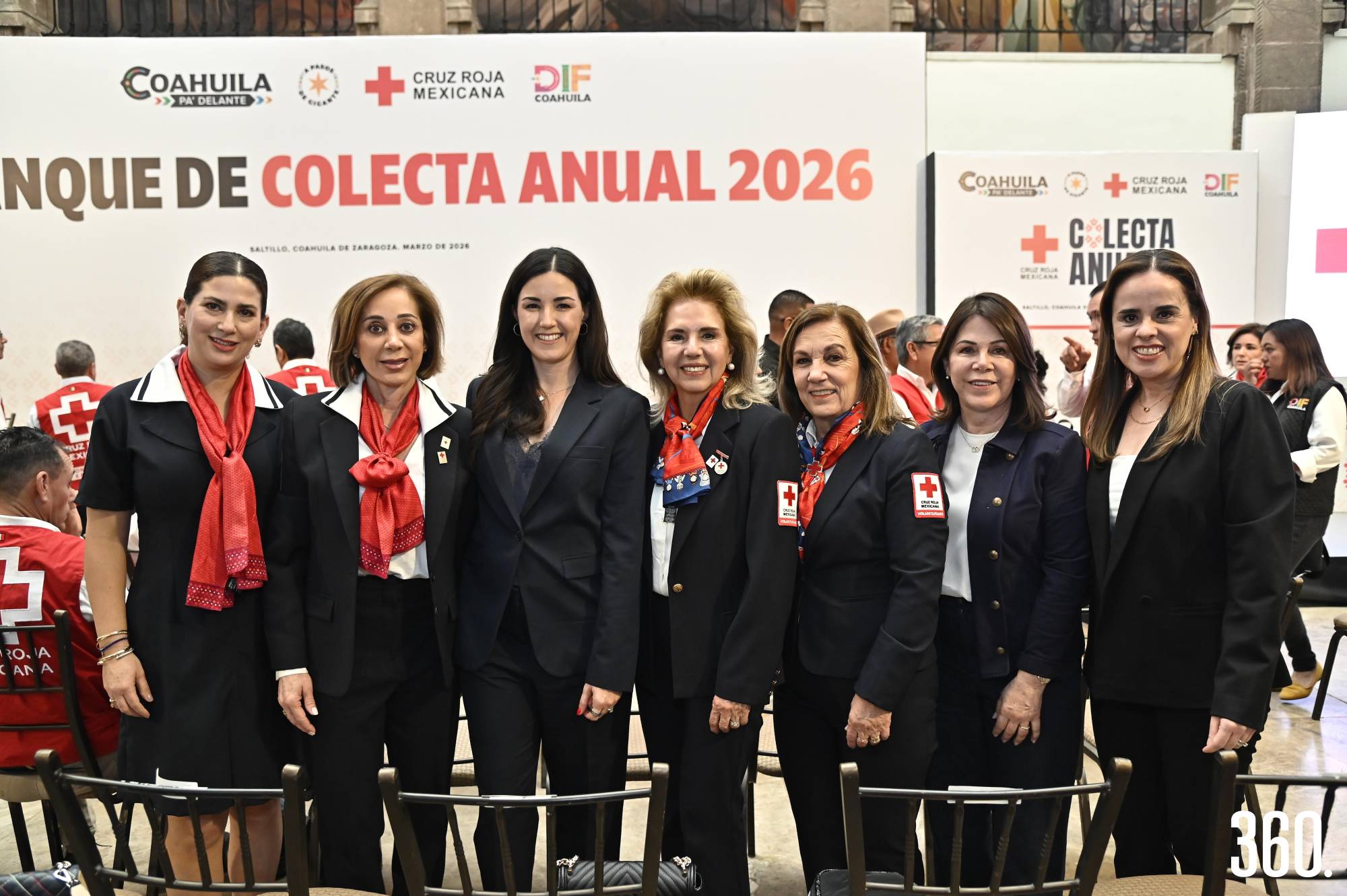 $!Marcela Recio, Tere Cata del Bosque, Yoyis Pérez, Lucila de Mendoza, Mónica Cepeda, Camila Guajardo y Sandra Cepeda de Bueno.