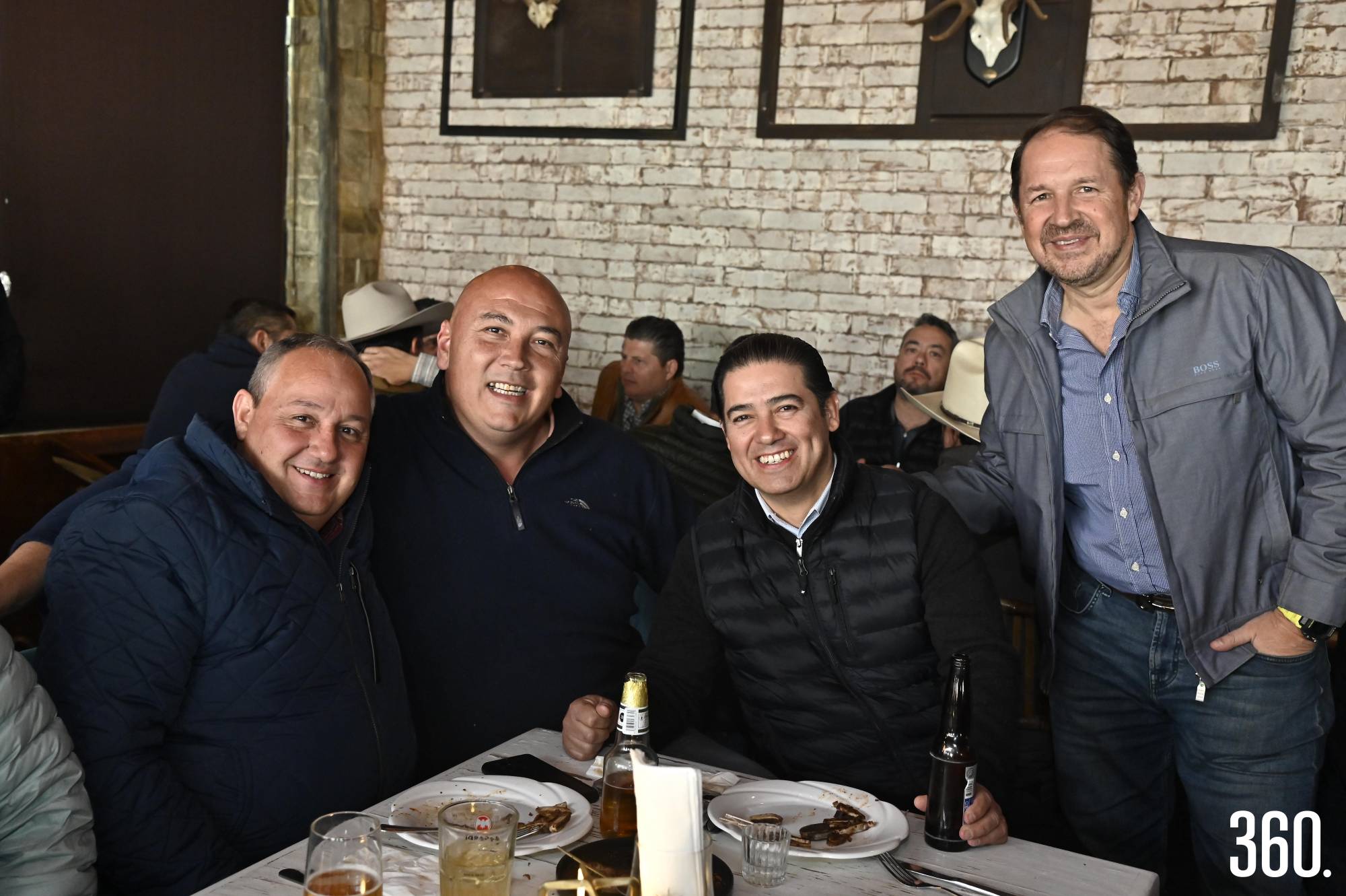 $!César Villafranca, Lázaro Villarreal, Pepe Ramos y José Garza.