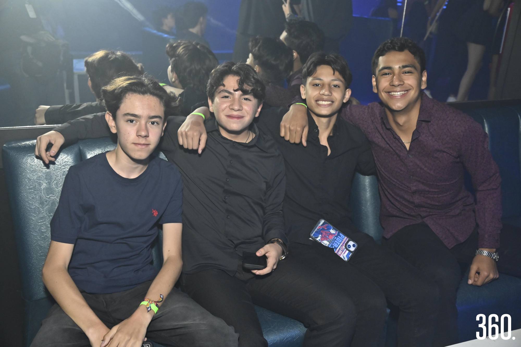 $!Mauro Gutiérrez, Rodrigo Maycotte, Diego Martínez y Alonso González.