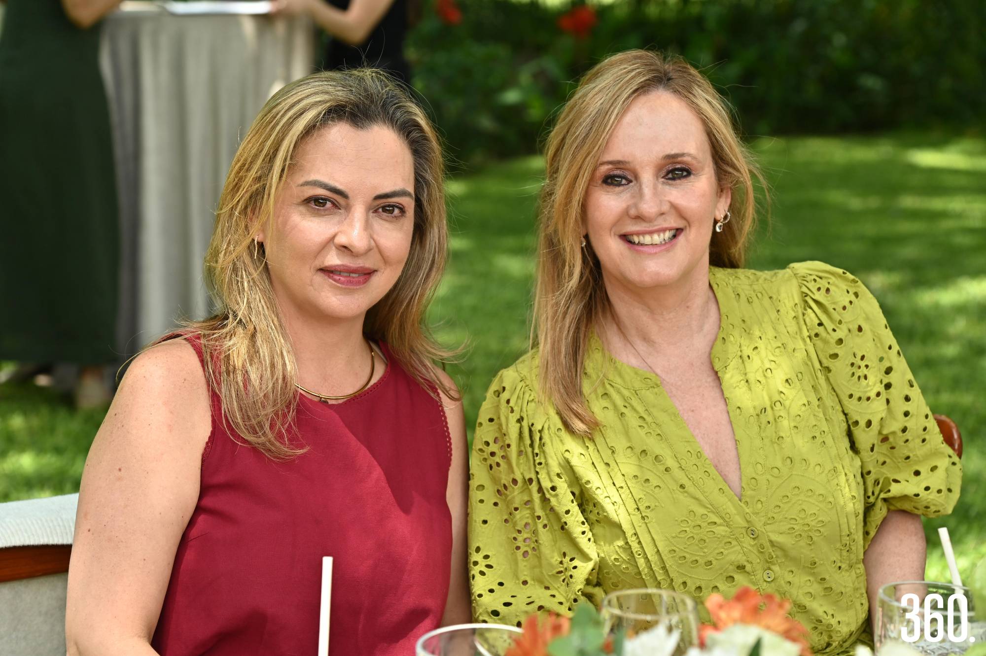 $!Brenda Morgan de Aldape y Maru Ruiz de García.