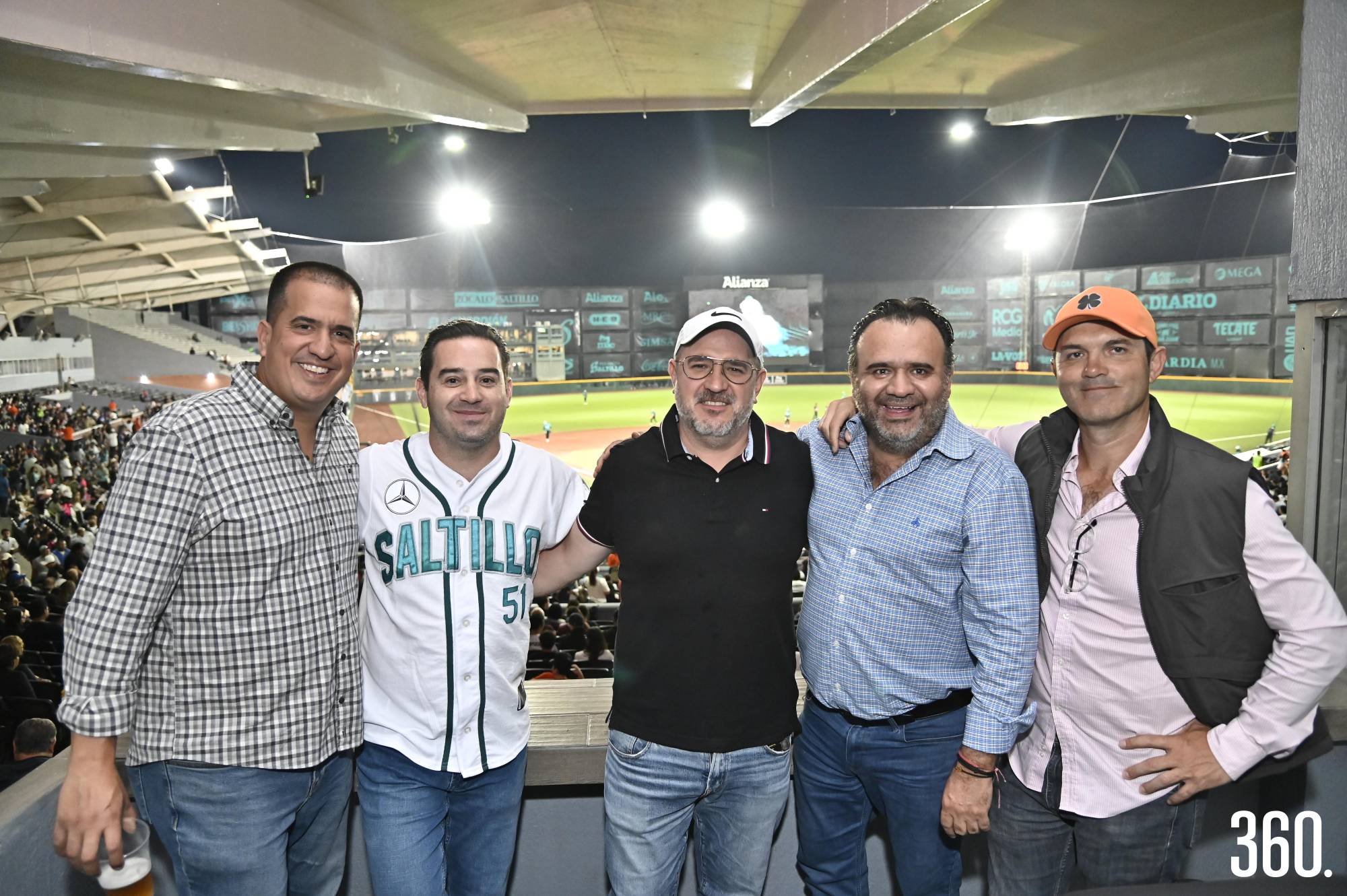 $!Alejandro Gómez, Rodrigo Garza, Carlos Franco, Fernando Riojas y Carlos Corcuera.