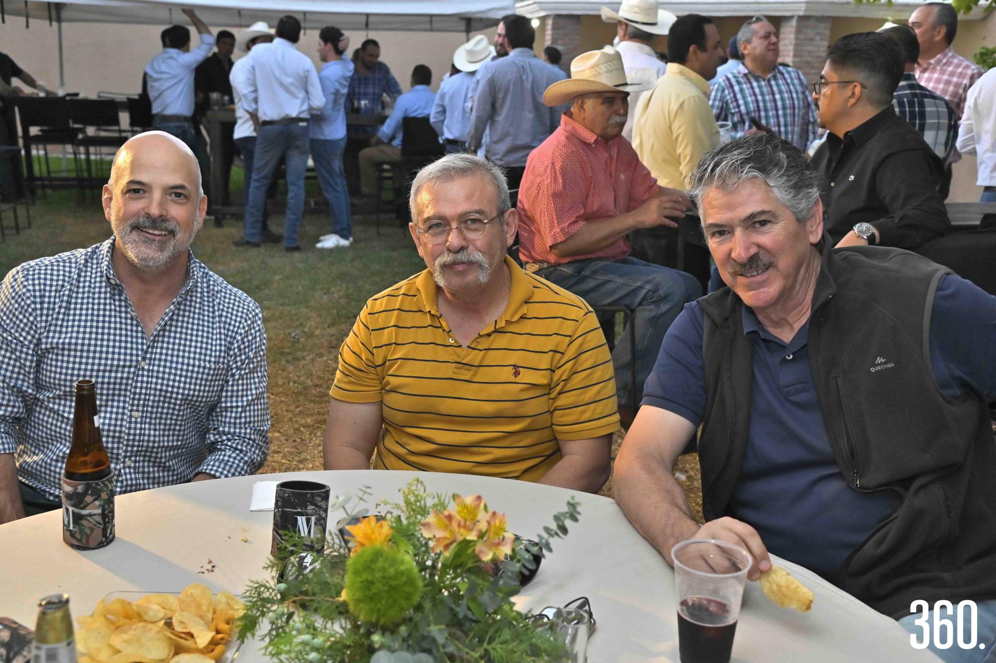$!Arturo Marroquín, Karim de Alba y Rolando Peña.