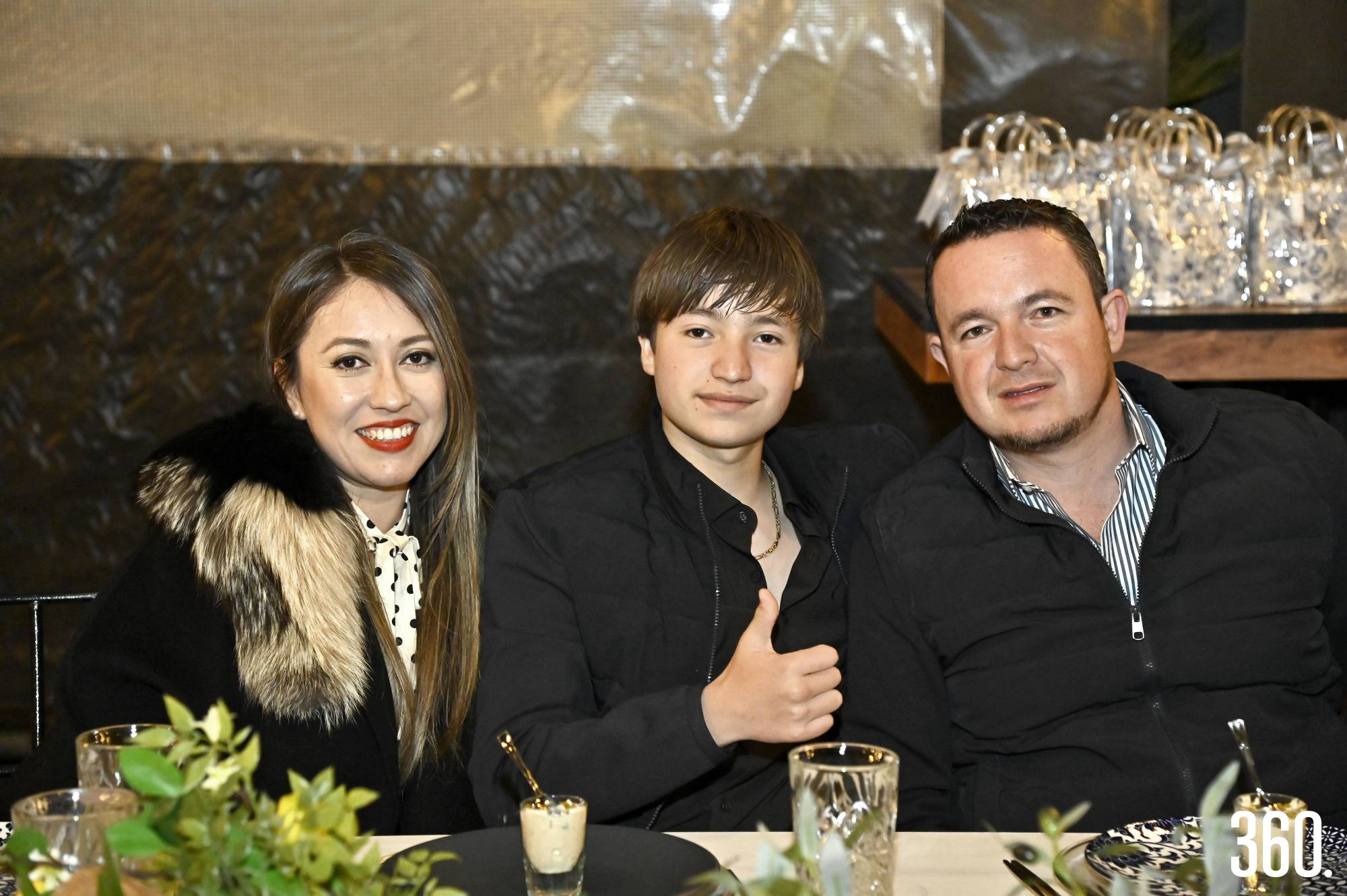 $!Elizabeth Pérez, Rodrigo y Rodrigo Martínez.