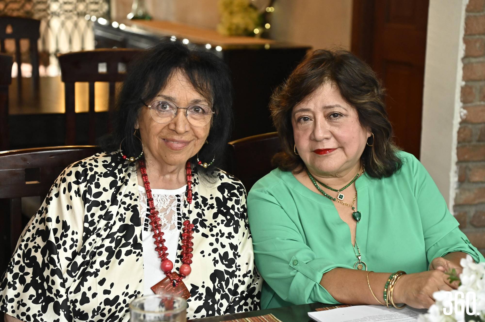 $!Cristina Álvarez y Elsa María Meneses de Rangel.