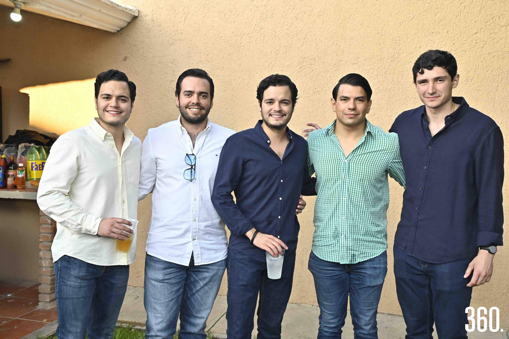 $!César Linares, Emanuel Sanuzo, Mario Linares, Diego González y Ernesto López.