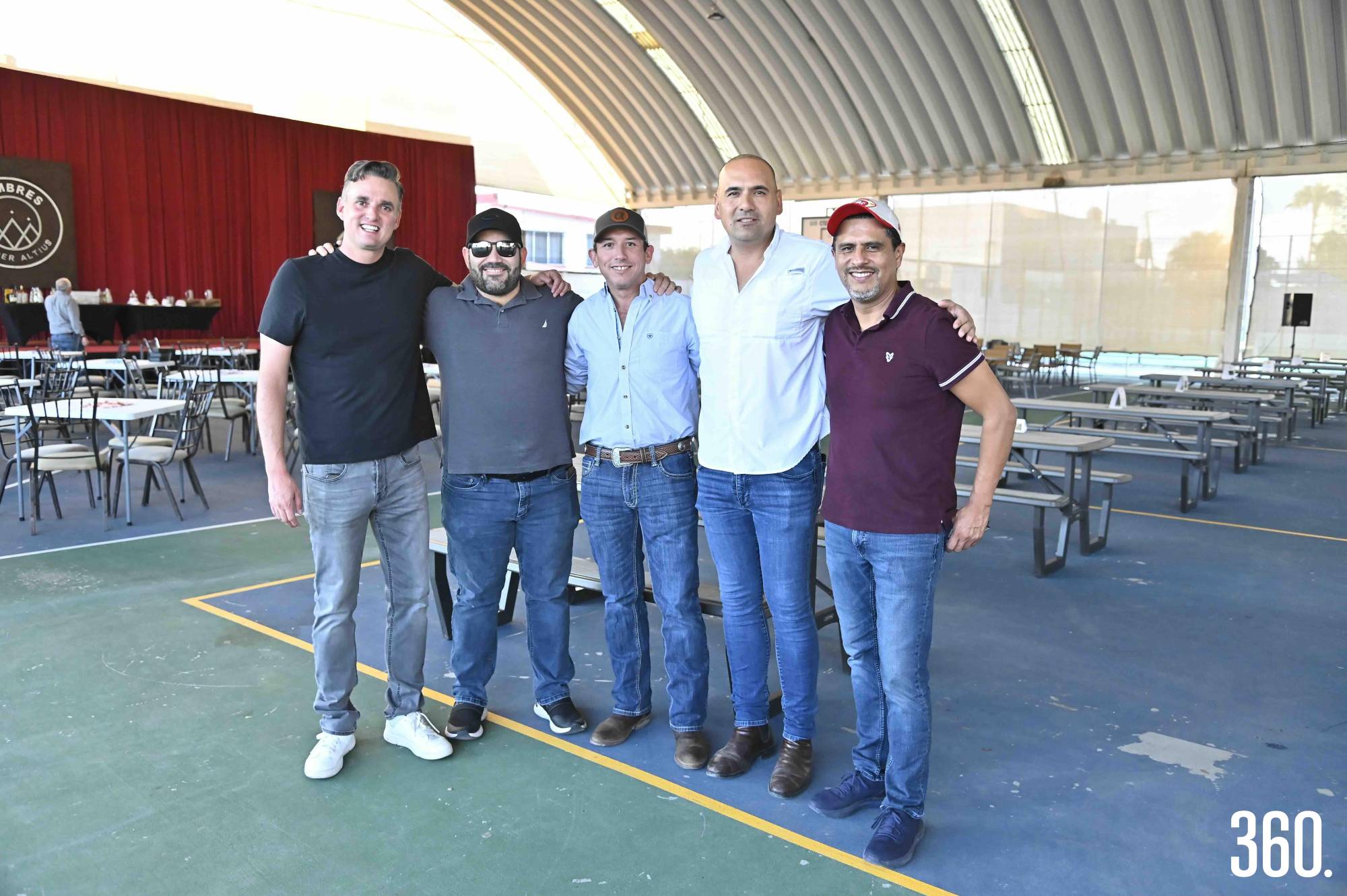$!Cruz Aguirre, René Moreira, Sergio Villarreal, Jorge César y Mauricio Cortés.