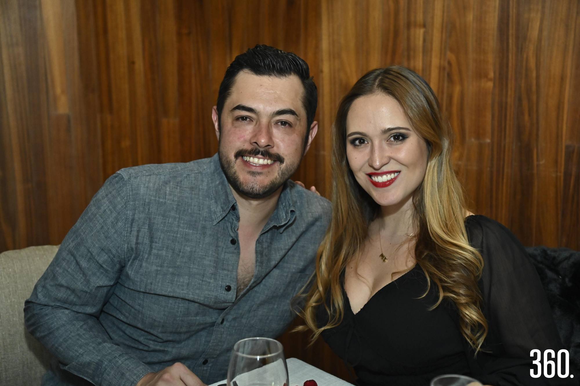 $!Diego Ramírez y Claudia Wah.