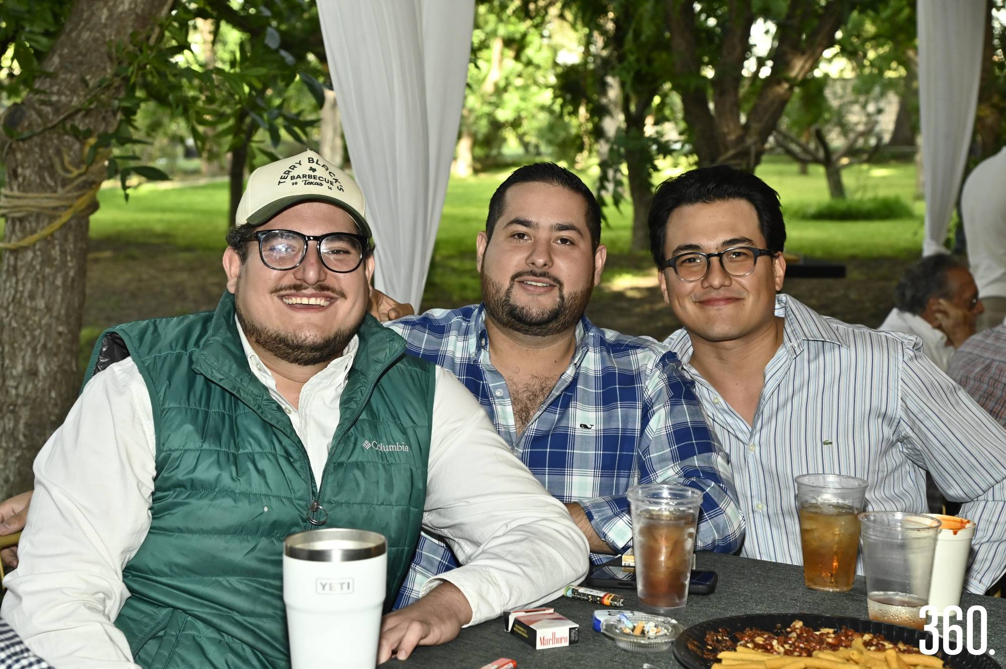 $!Arturo Lara, Mario Oviedo y Alan López.