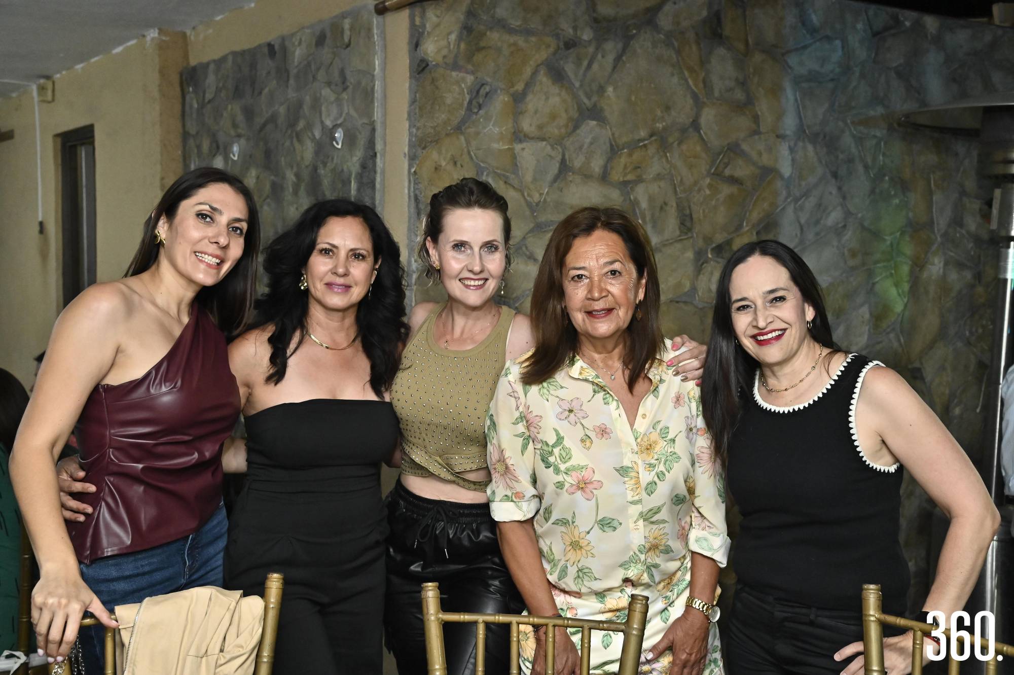 $!Mónica Simmons, María Goretti, Dania Ottosen, Mónica Ventura y Lorena Valdés.