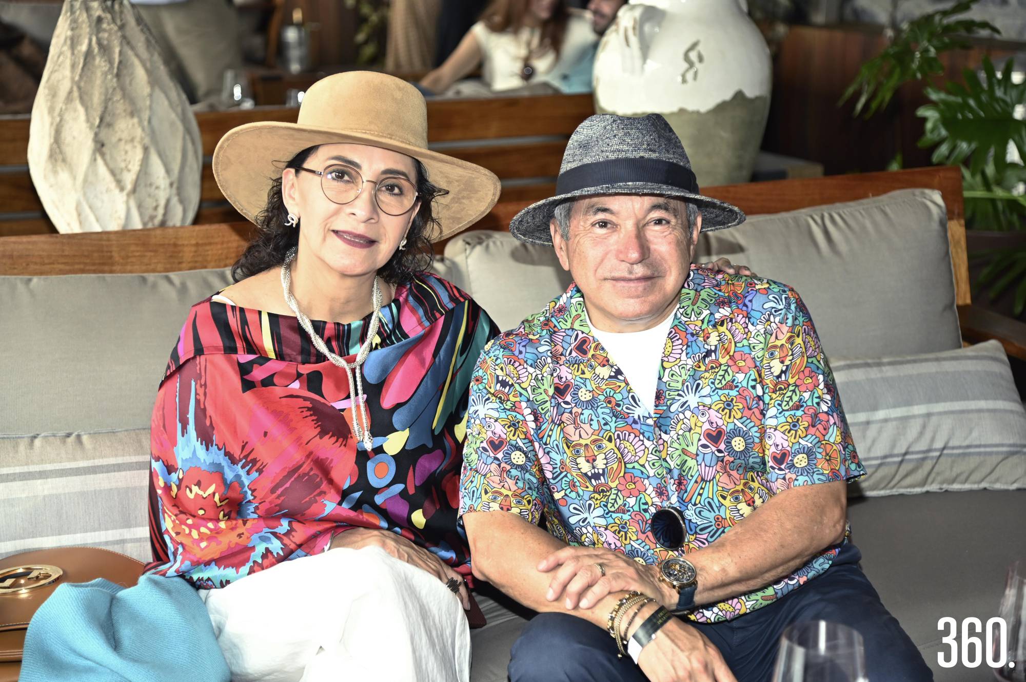 $!Marcela Ramírez y Arturo Galloso.