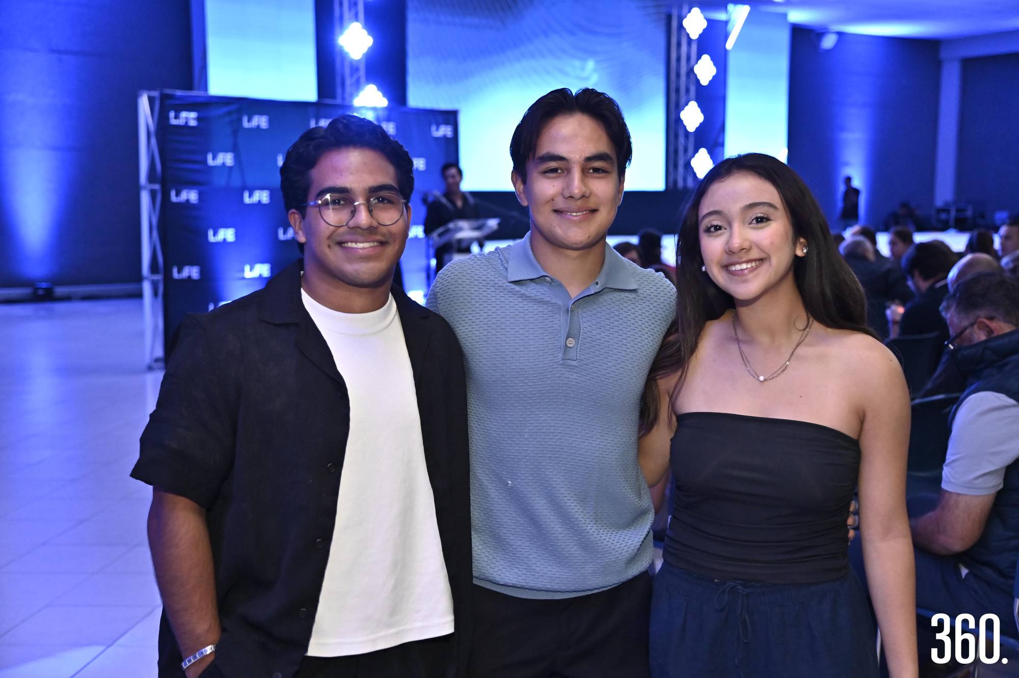 $!Josías Copca, José David Copca y Paulina González.