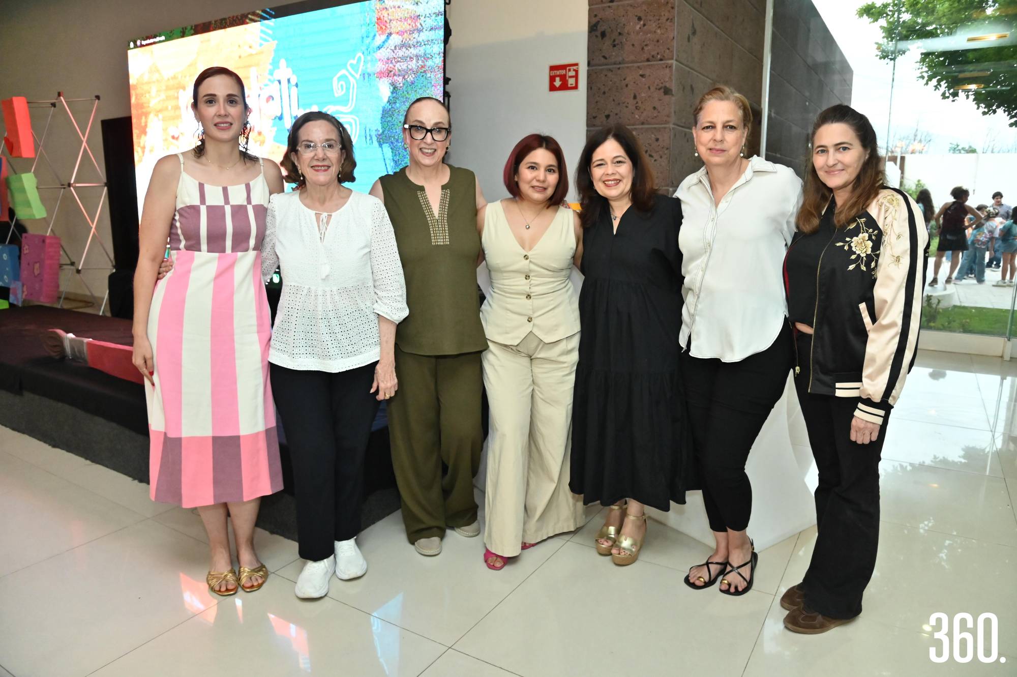 $!Rosy Lozano de Gómez, Elvira Padel de Musa, Alicia de la Peña, Ana Cecilia Santana, Maricela Quiroga, Hilda de Luna y Elisabeth Atzara.
