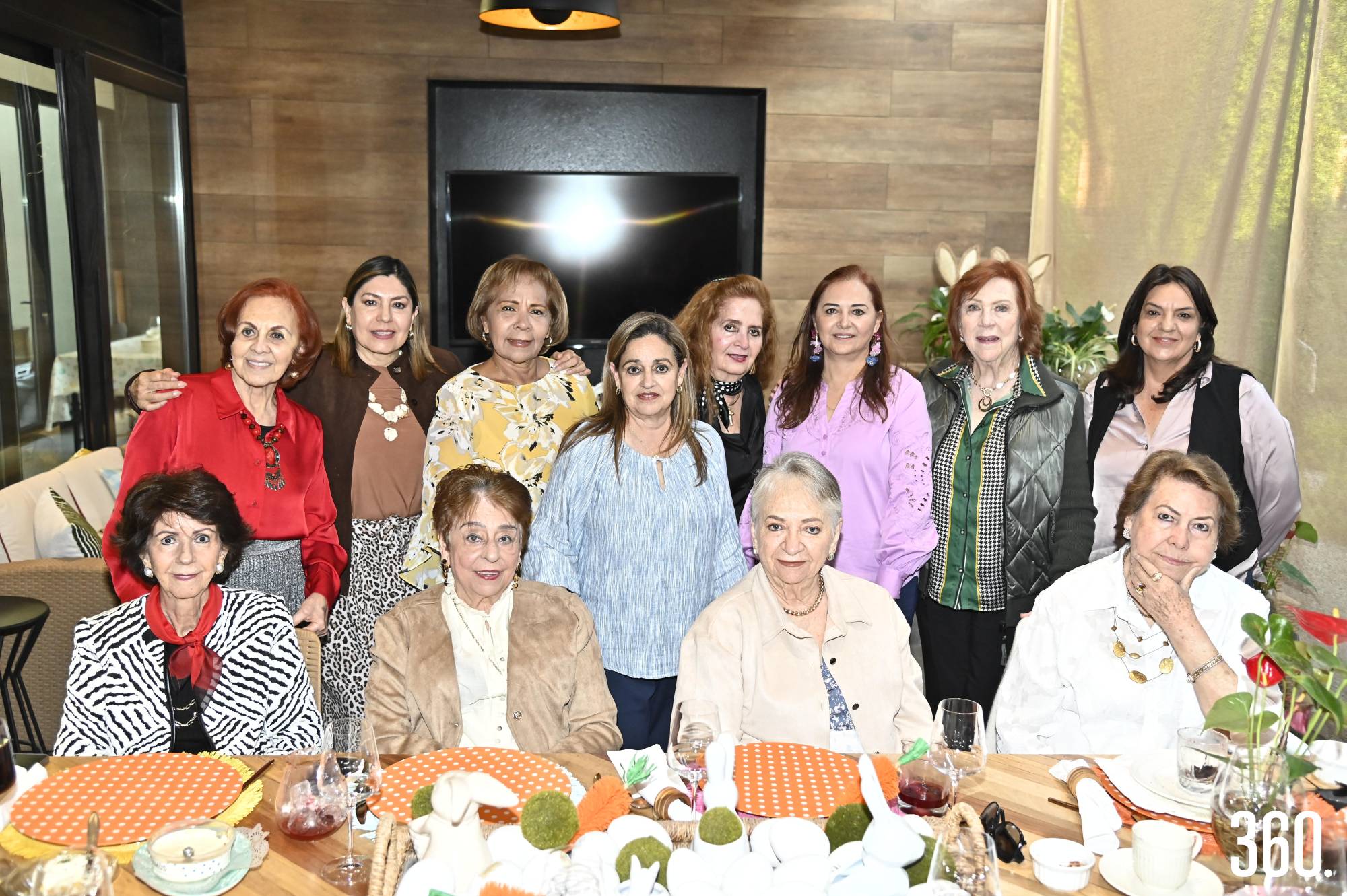 $!Integrantes del Club Rosal que asistieron a la reunión del mes de abril.