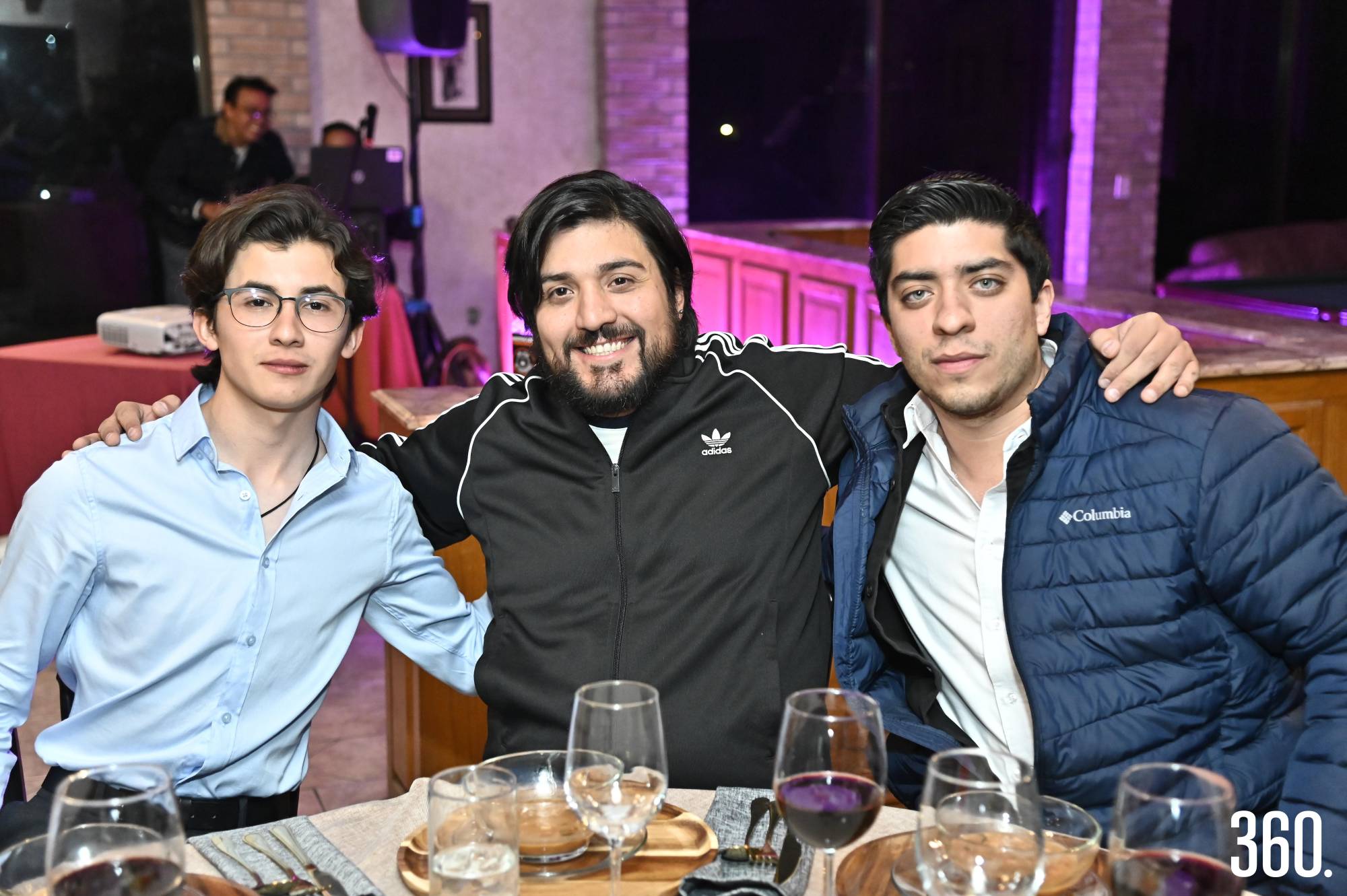 $!Alexis Cardona, Javier Calderón y Diego Palos.