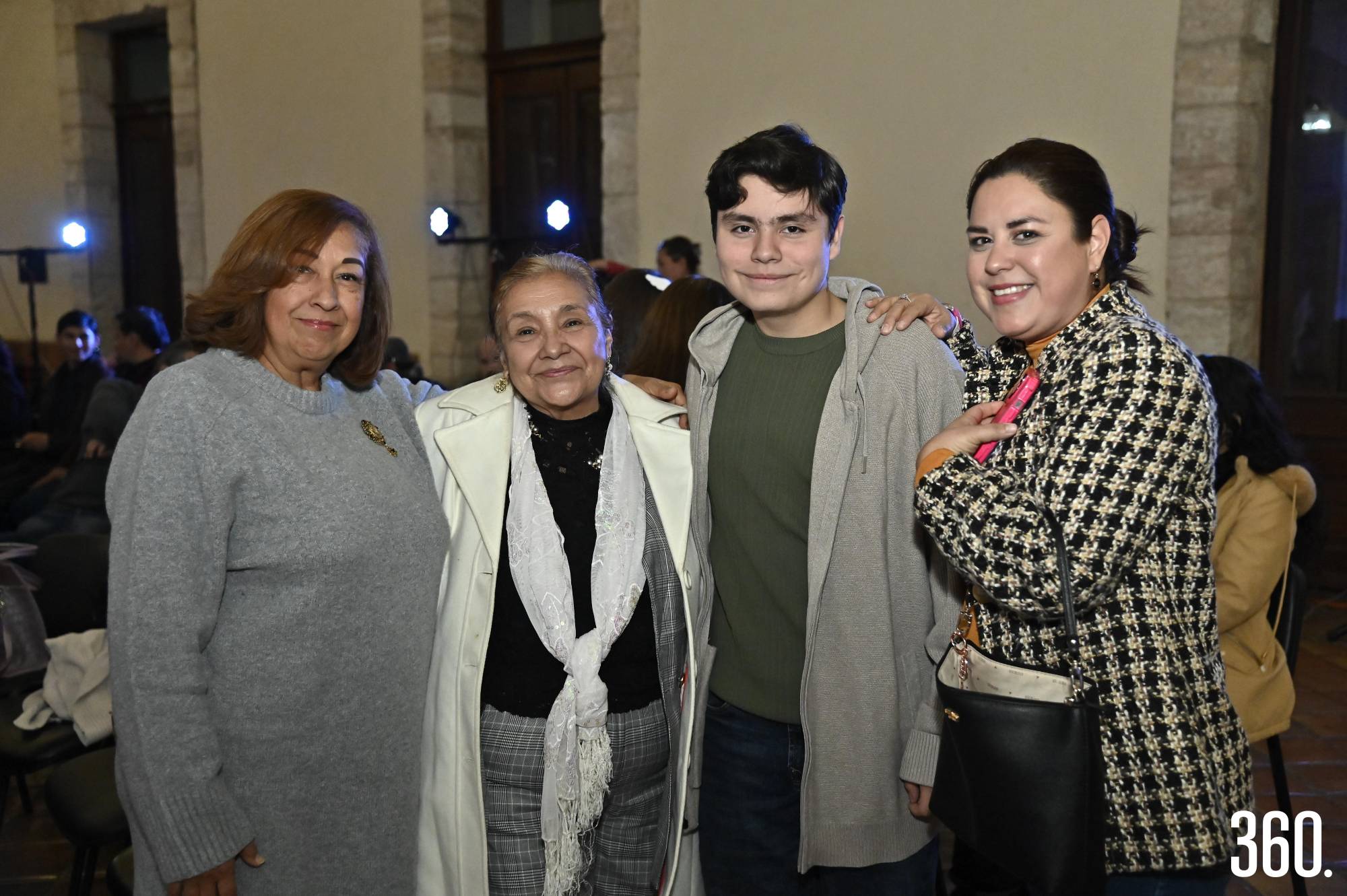 $!Camila Villarreal, Marcela Rivera, Camilo Torres y Penélope Torres.