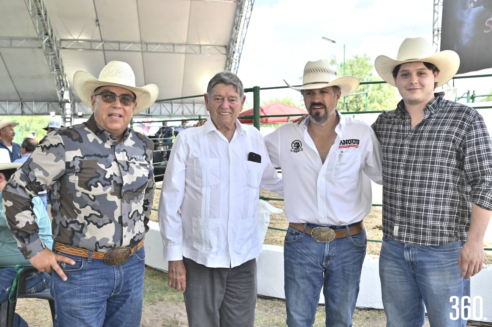 $!Antonio Neira, Rogelio Montemayor, Enrique García y Emilio Montemayor.
