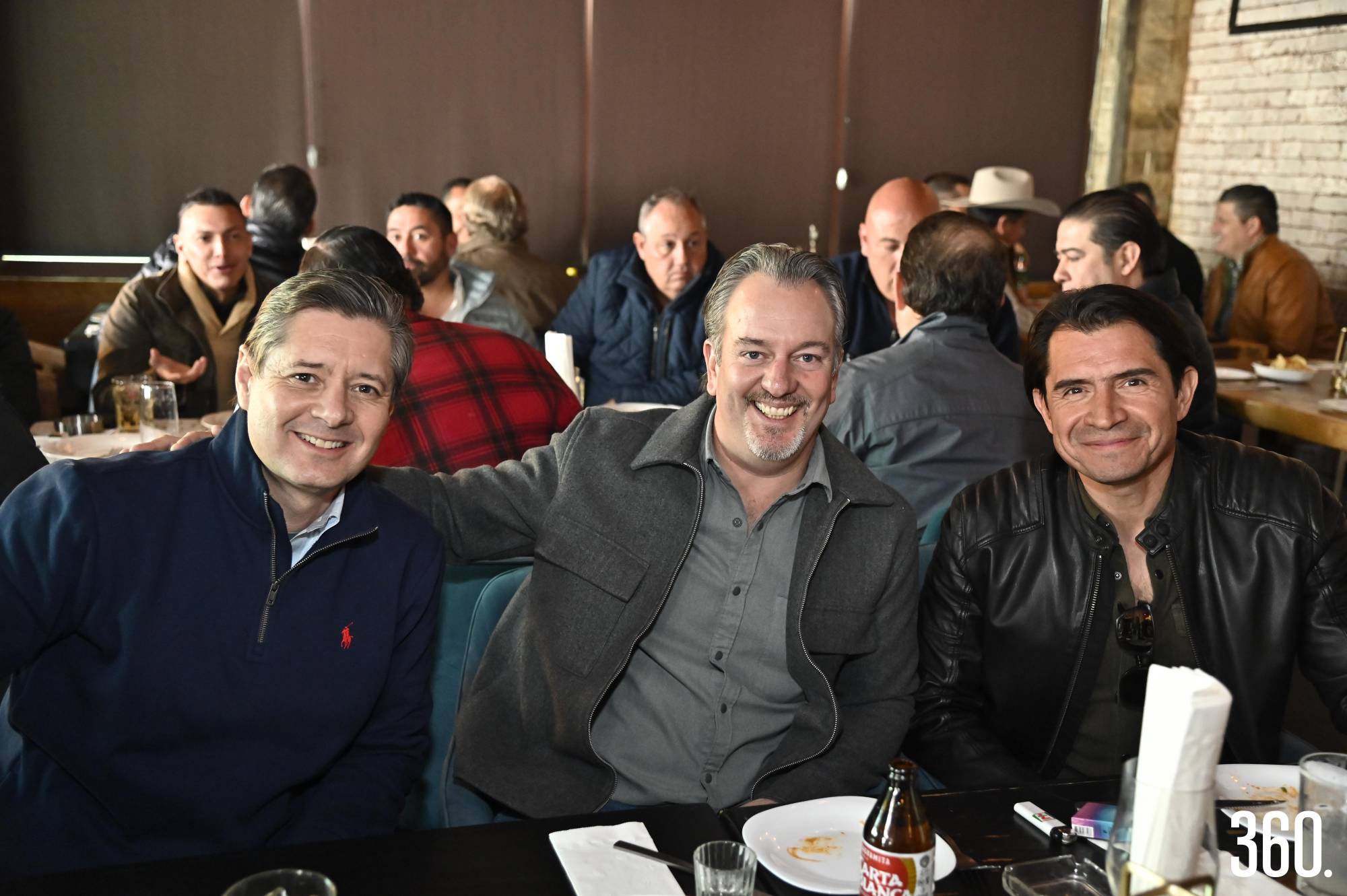 $!Arturo Saucedo, Edmundo Gómez y Nelson Cabello.