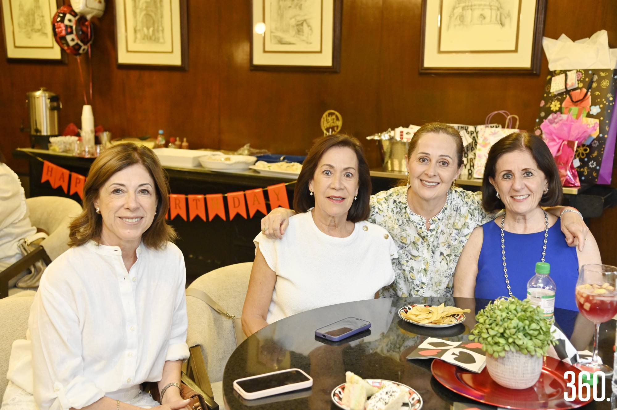 $!Bonnie Guajardo de Cepeda, Laura Castilla, Elsa Arsuaga y María Teresa Arsuaga.