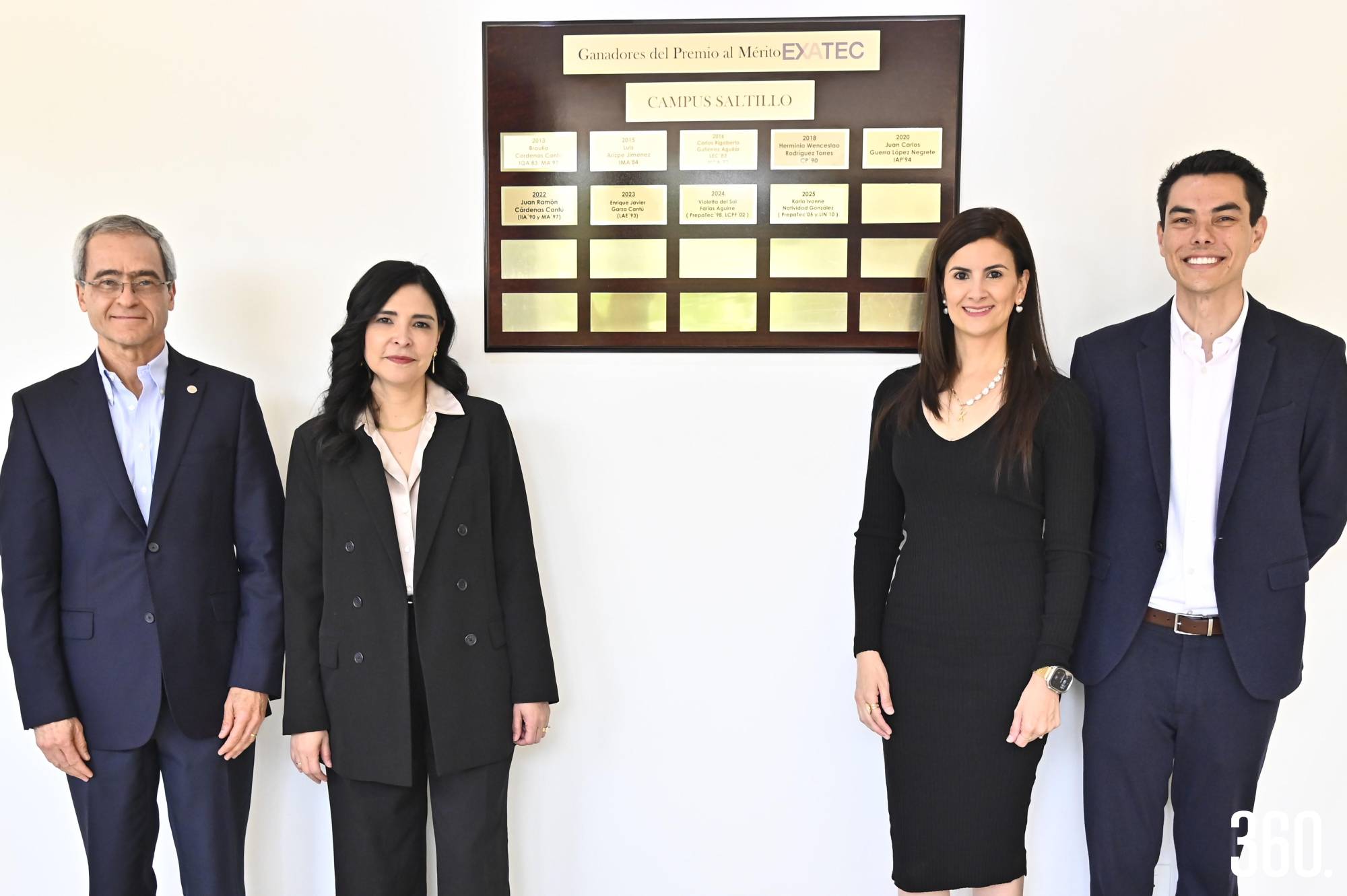 $!Luis Arizpe, Claudia Félix Sandoval, Karla Ivonne Natividad y Adrián González.