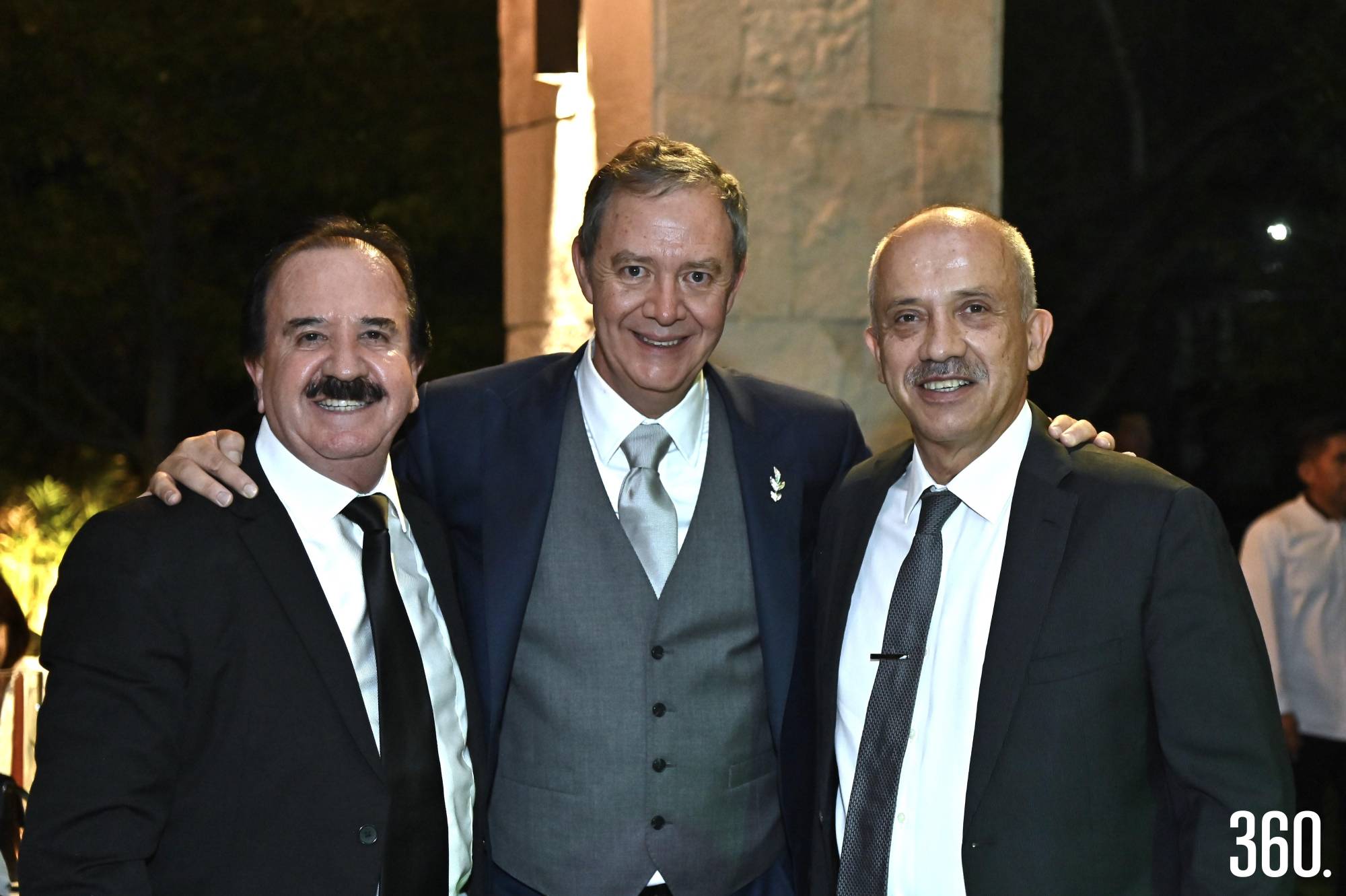 $!Abelardo González, Herminio Rodríguez y Héctor Cuéllar.