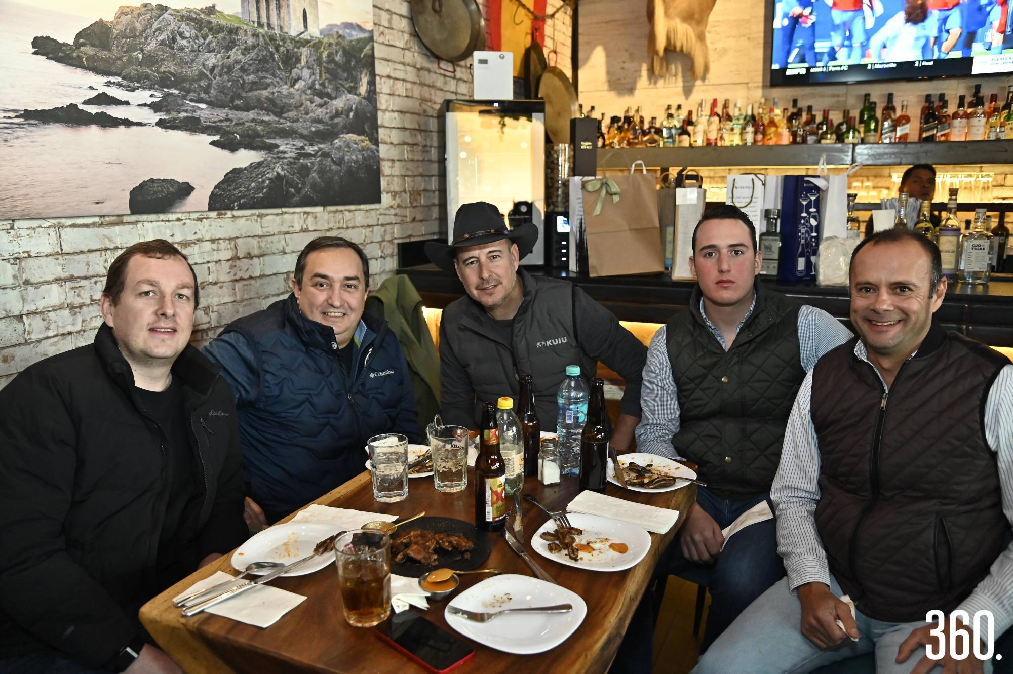 $!Fernando Carrillo, Eduardo Cárdenas, Francisco Cepeda, Manuel Colunga y Bernardo Flores.