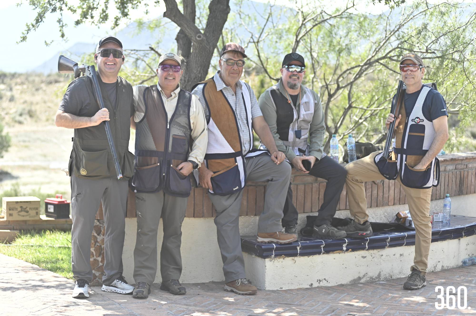 $!Rodolfo Garza, Francisco Valdés, Armando Farías, Lito Gentiloni y Javier Rodríguez.