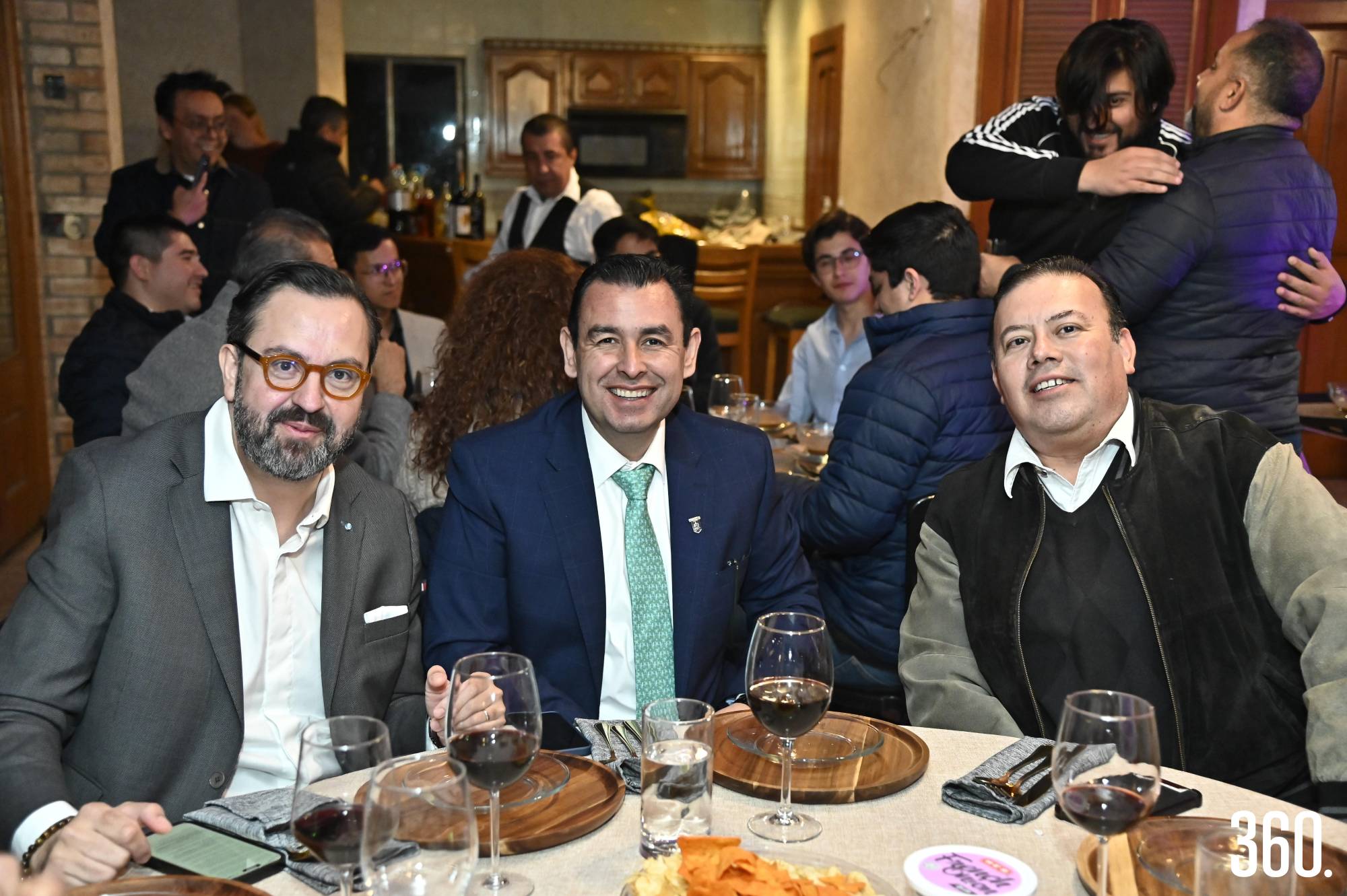 $!Guillermo Ávila, Alfonso Yáñez y Alberto Campos.