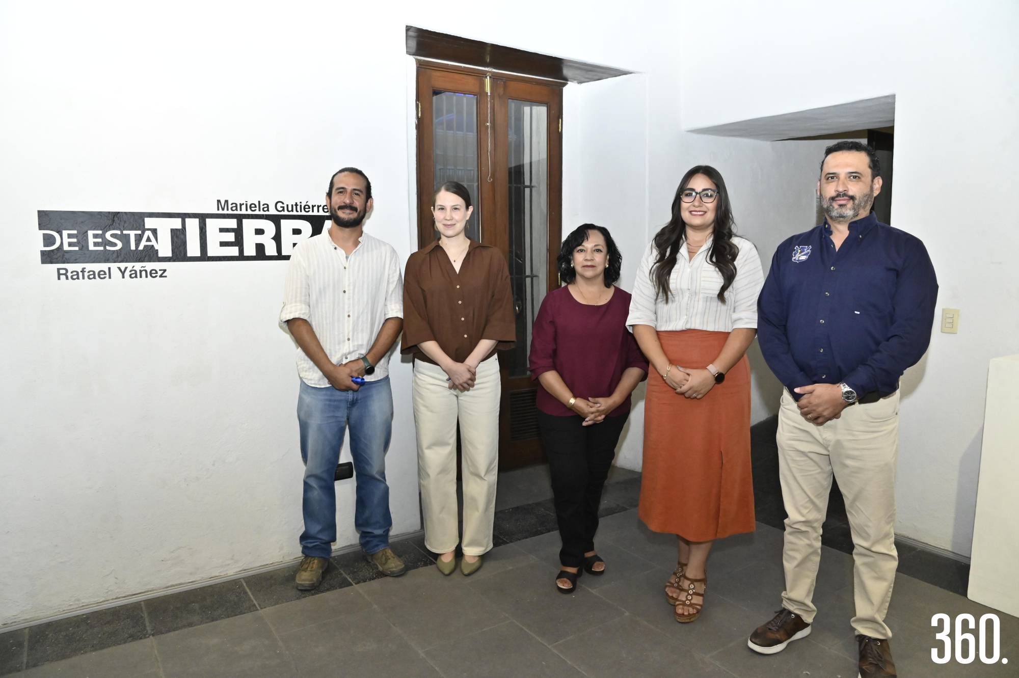 $!Rafael Yáñez, Mariela Gutiérrez, Norma Siller, Alejandrina Cedillo y César Arnulfo León.