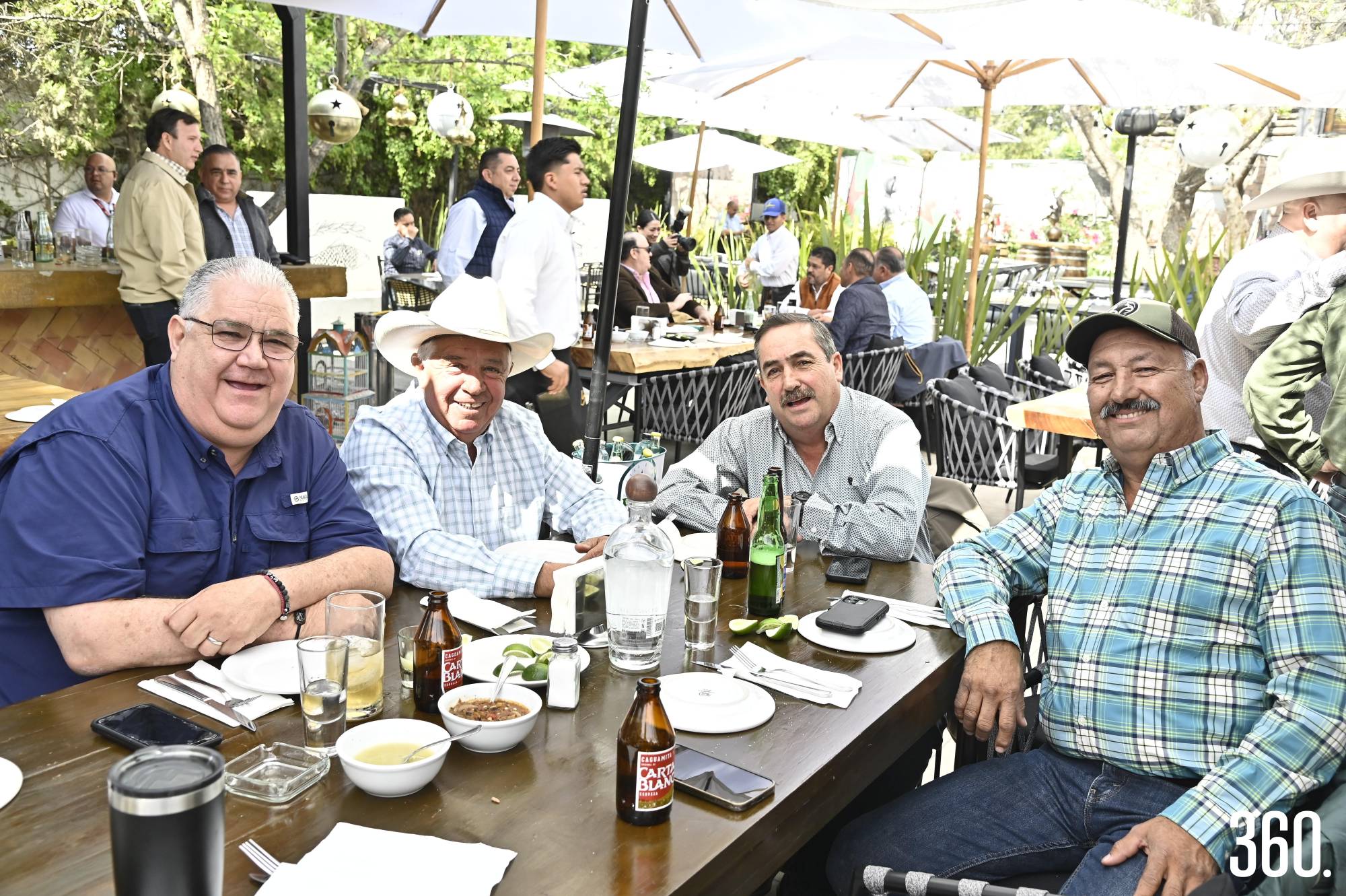 $!Eduardo Santos, Juan Ruiz, Juan Carlos Rodriguez y Ildefonso Villarello.