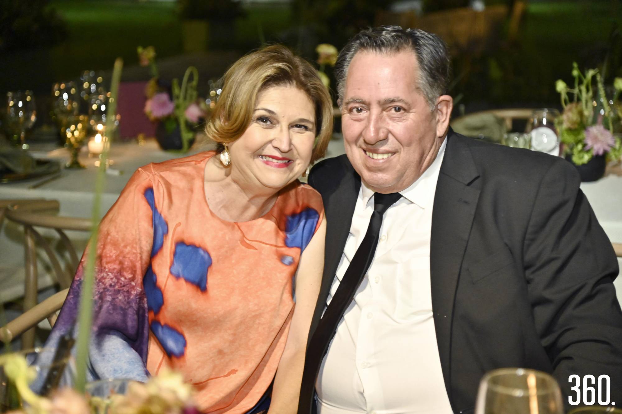 $!Luci Zapata y Jorge Peart.