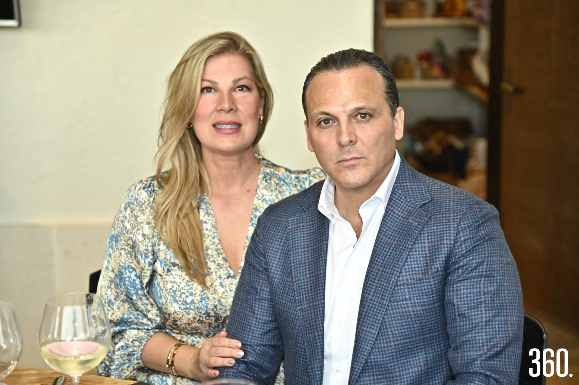 $!Elyn Gustafson y Alberto Mohamar.