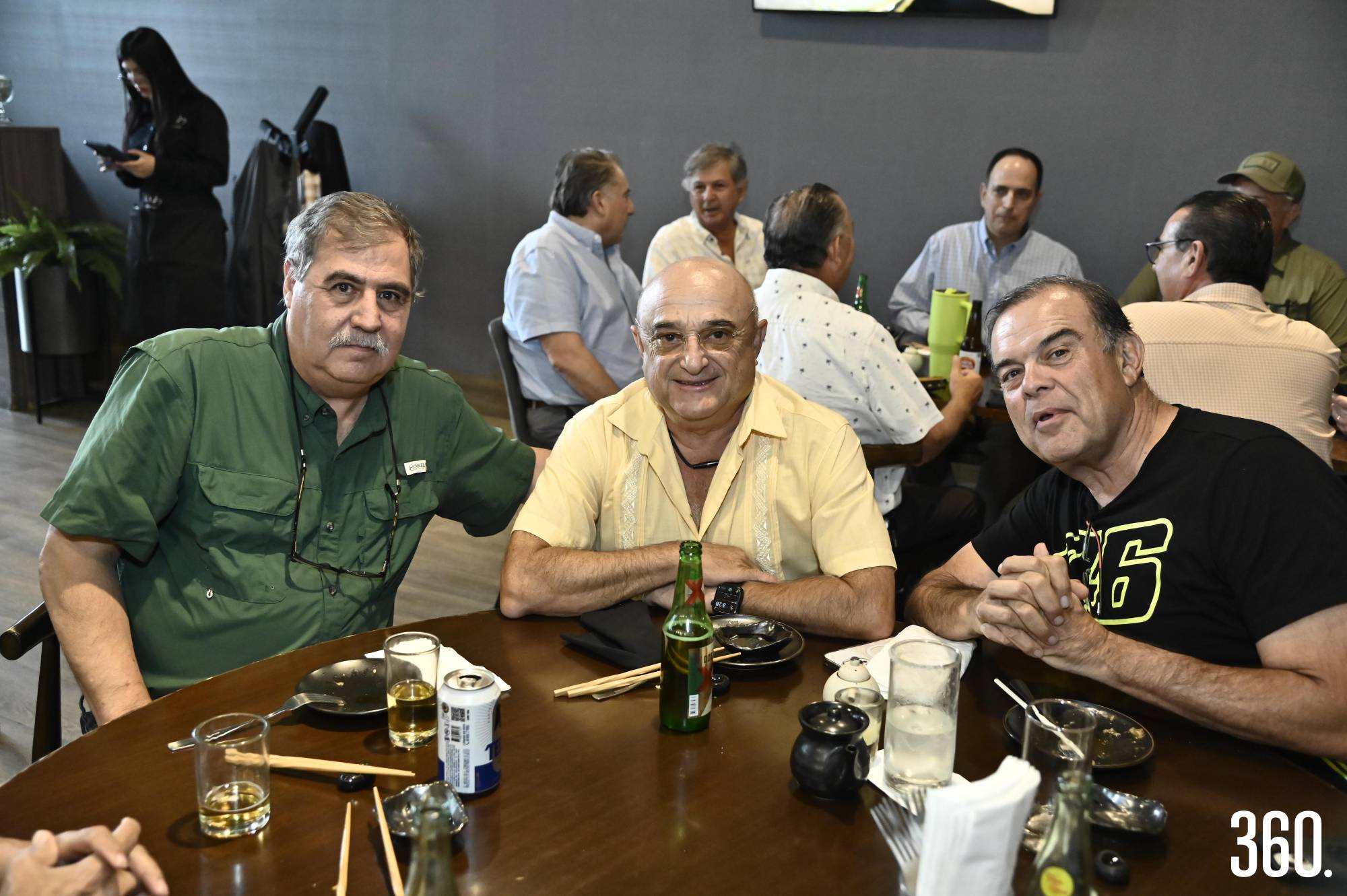 $!Gerardo Quintanilla, Luis Mario Sánchez y Eduardo Guerra.