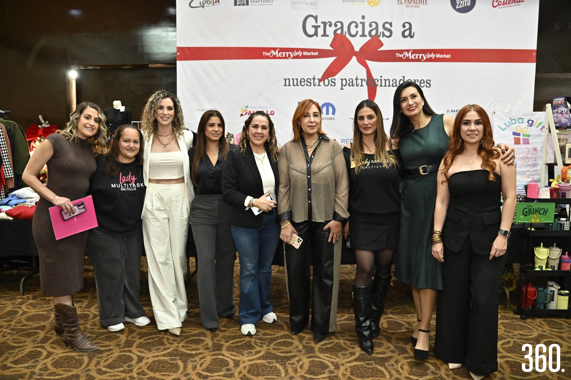 $!Lydia González, Marcela Peart, Diana Ayala, Laura Mery, Anilú Díaz, Rosa Martha de la Peña, Érika Hernández, Vanessa Tonone y Marleni Cueto.