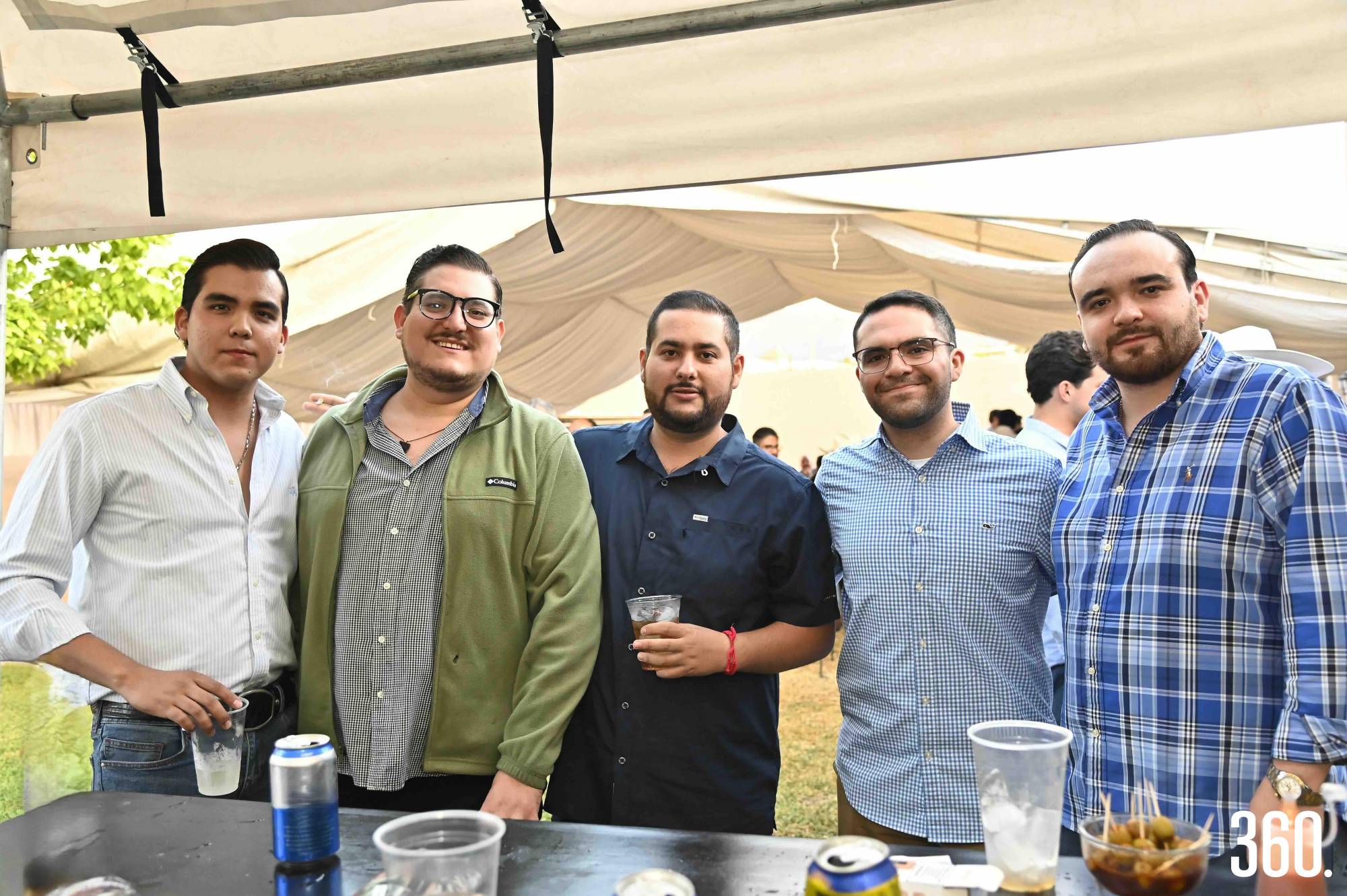 $!José Gutiérrez, Arturo Lara, Mario Oviedo, Enrique Garza y Homero Lara.