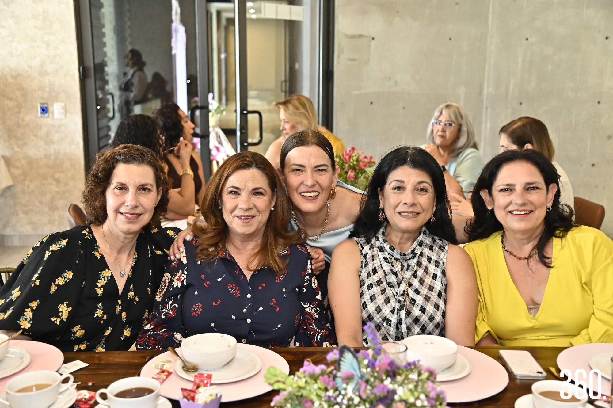 $!Carmen Jiménez, Jenny Montes, Rosa Reyes, Gloria Monreal y Edi Montes.