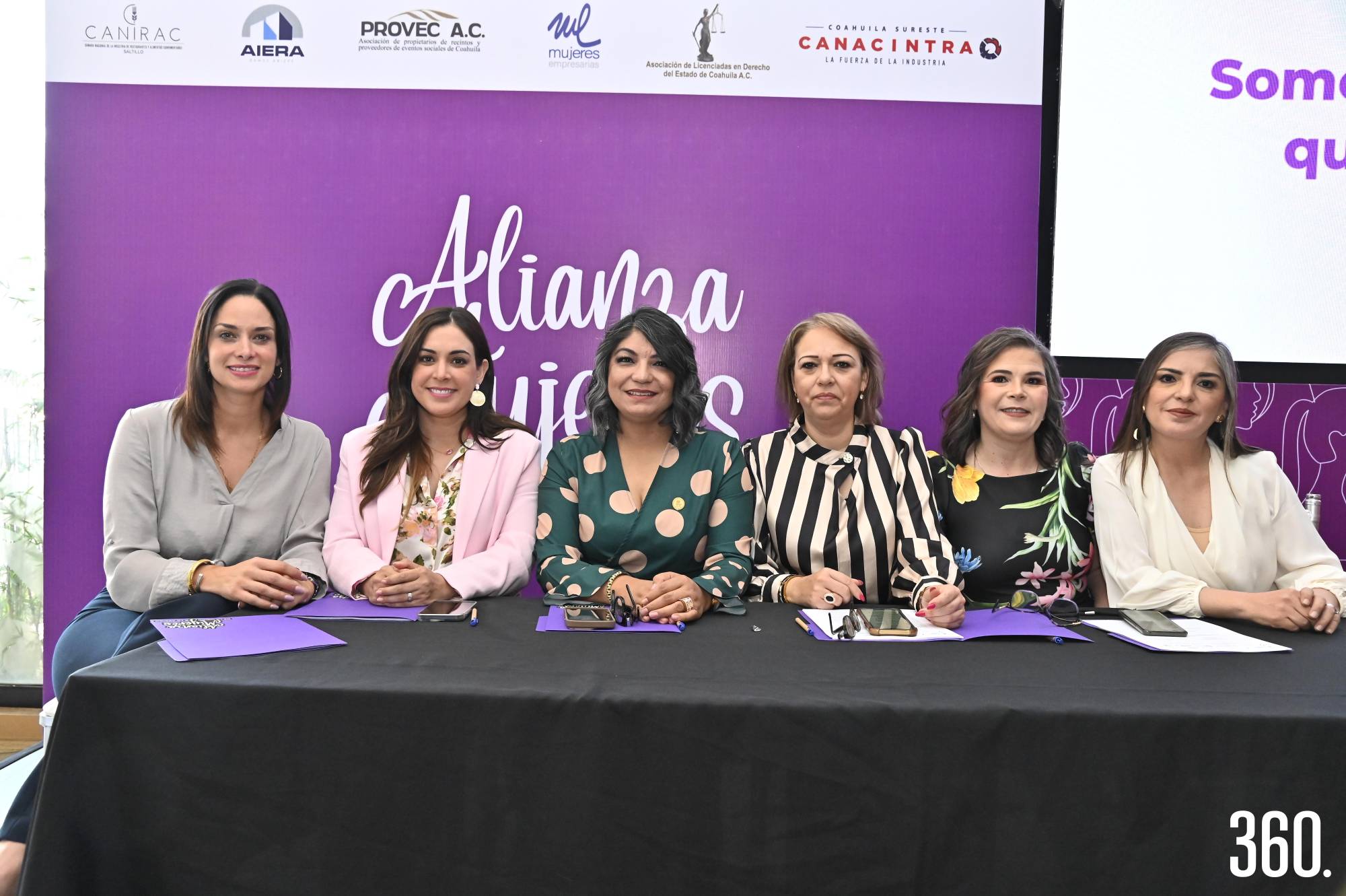 $!Ana Cristina Gracia, Rebeca Boone, Sandra Cuevas, Claudia Rodríguez, Rebeca Güitrón y Marcela Cabral.