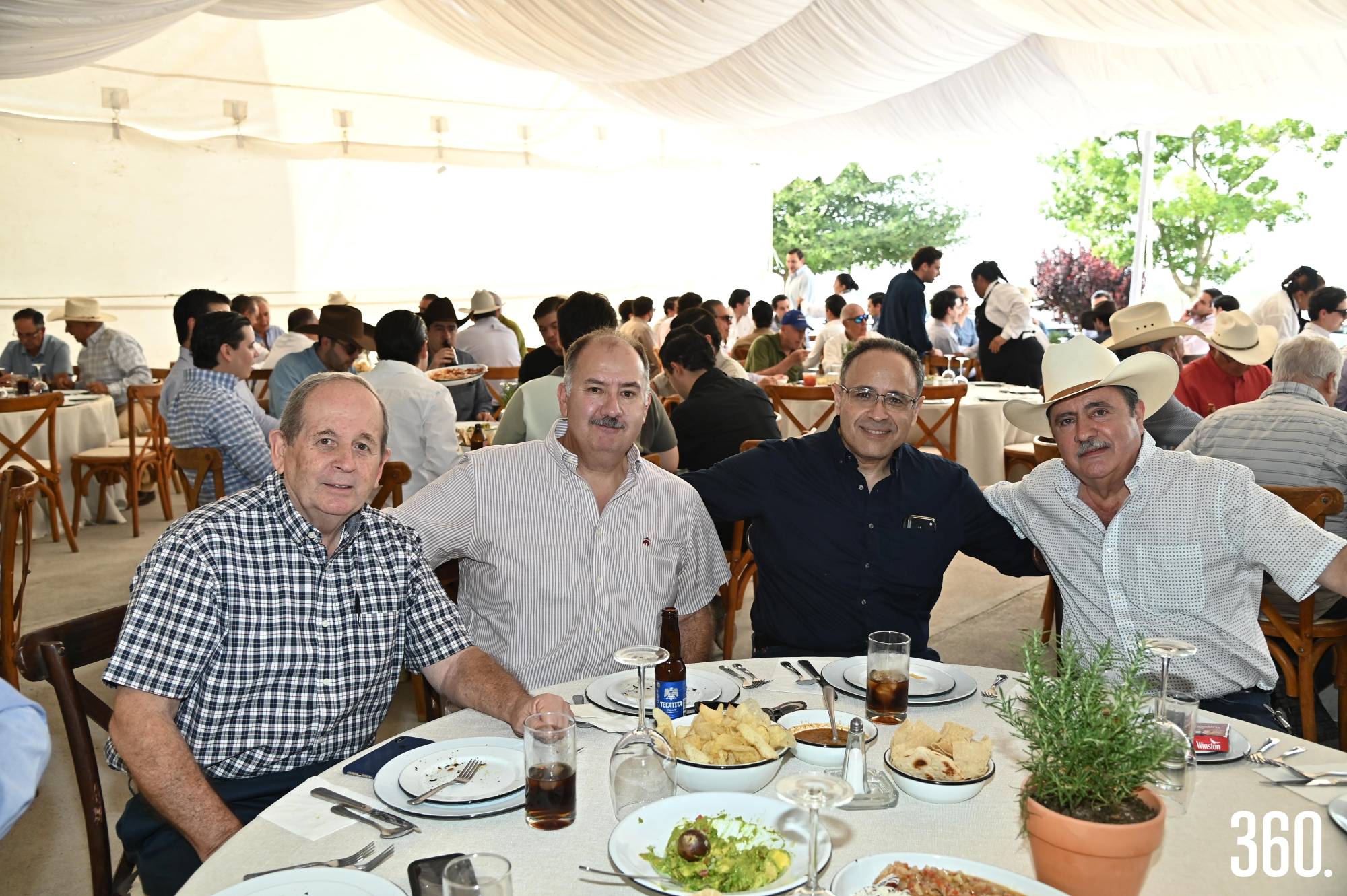 $!Luis Gerardo de la Garza, Carlos Ayala, Eduardo Harp y Carlos Dávila.