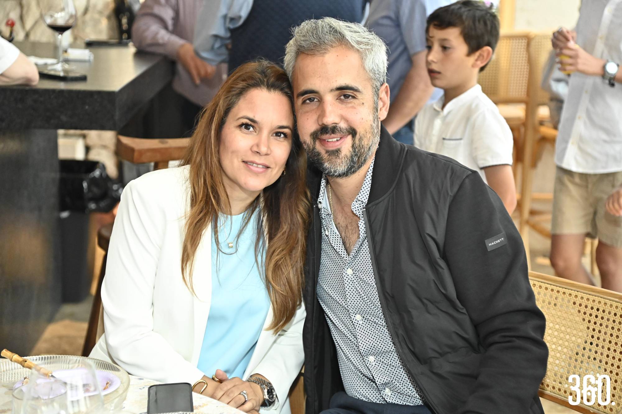 $!Natalia Domínguez y Cristian Bremer.