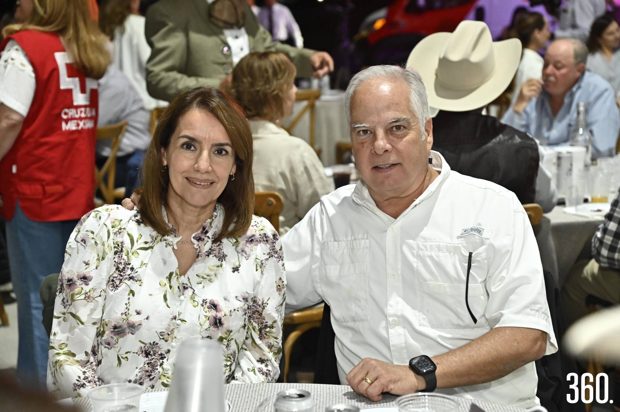 $!Norma Aguirre de Recio y Javier Recio.