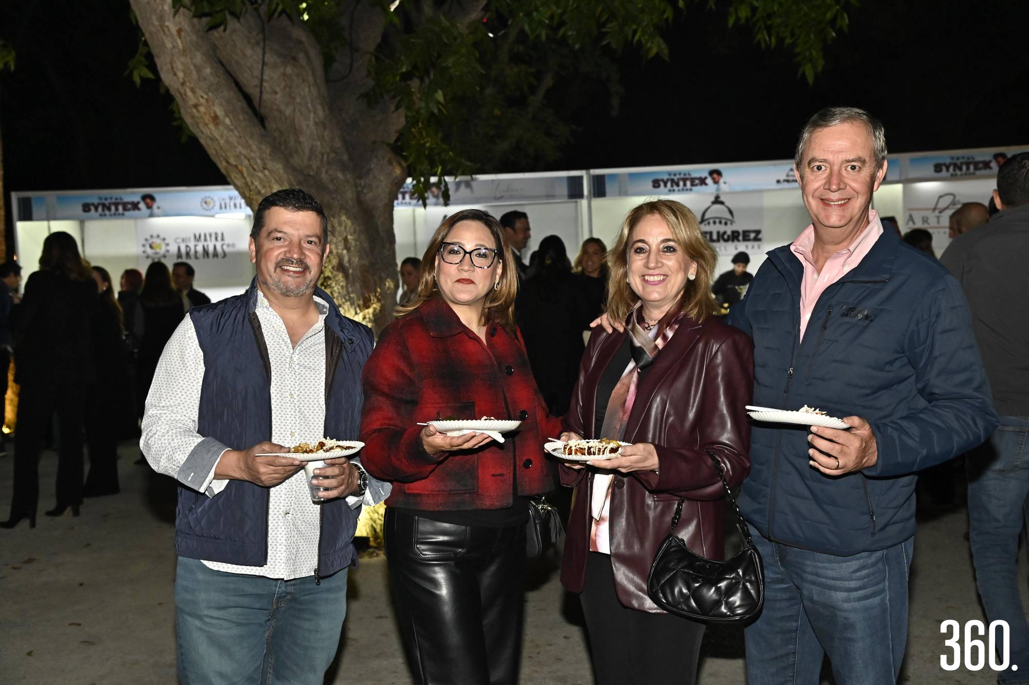 $!Carlos Contreras, Claudia Loreth, Gina Lara y Herminio Rodríguez.