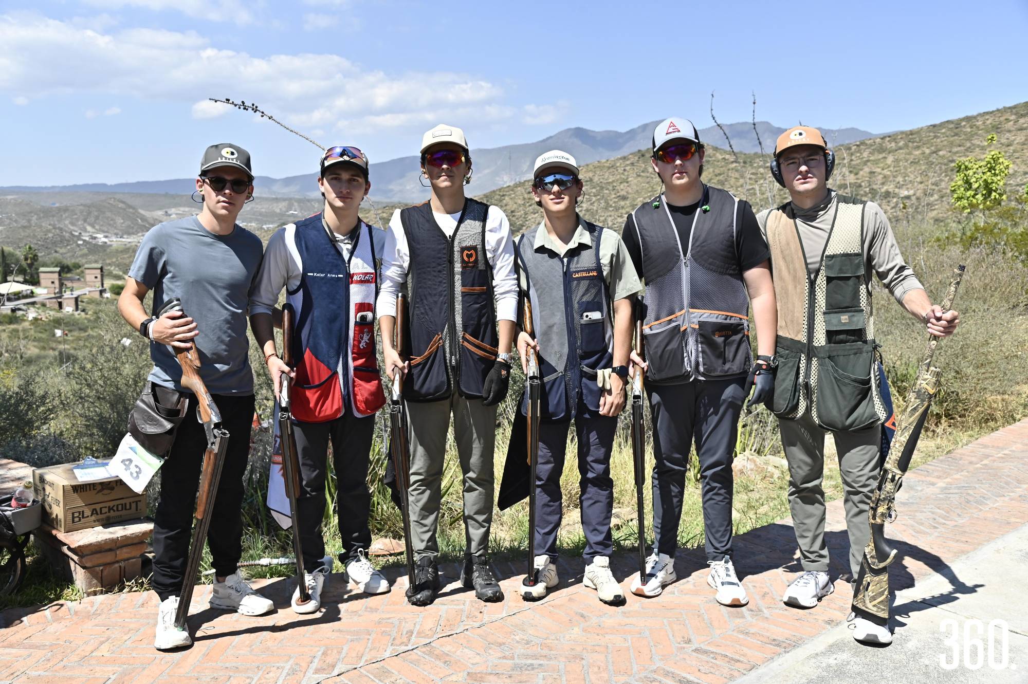 $!Rafael de la Garza, Miguel Guajardo, Daniel Valdés, Juan Pablo Valdés, Kiko Cepeda y Carlos de la Peña.