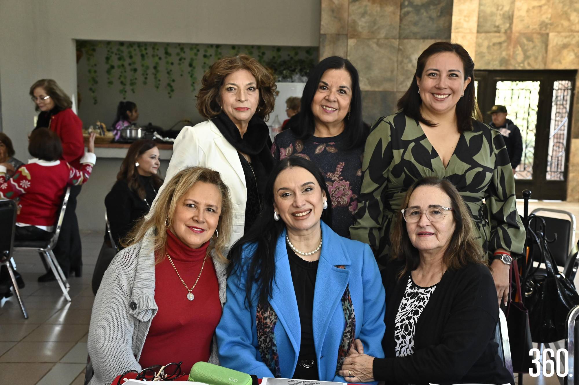 $!Norma González, Elsa Aguilera, Patricia Sánchez, Pilar Sierra, Delma Flores y Beatriz Verduzco.