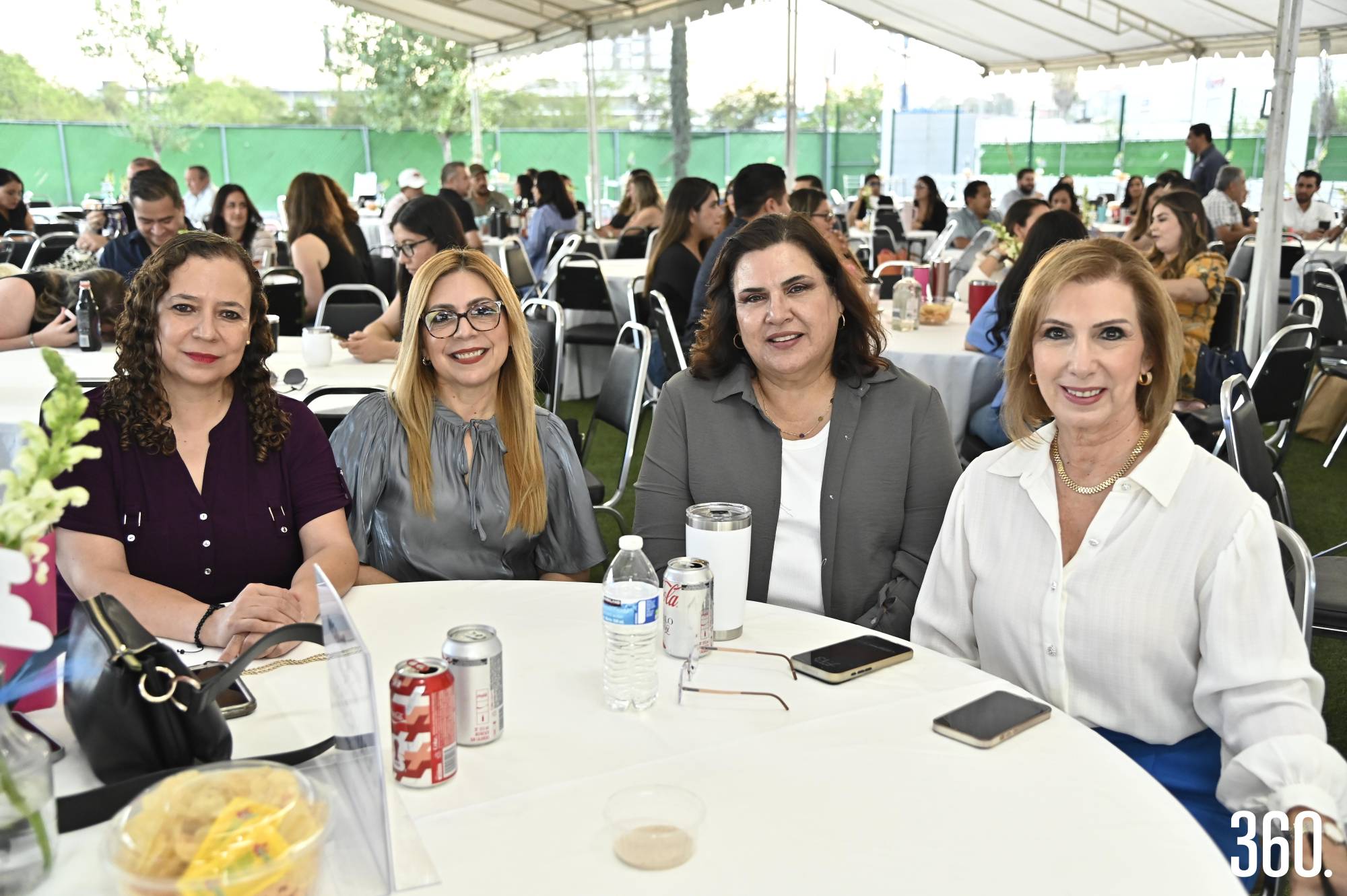 $!Paty Gómez, Milly Mares, Adriana Riddle y Alilú Aguirre.
