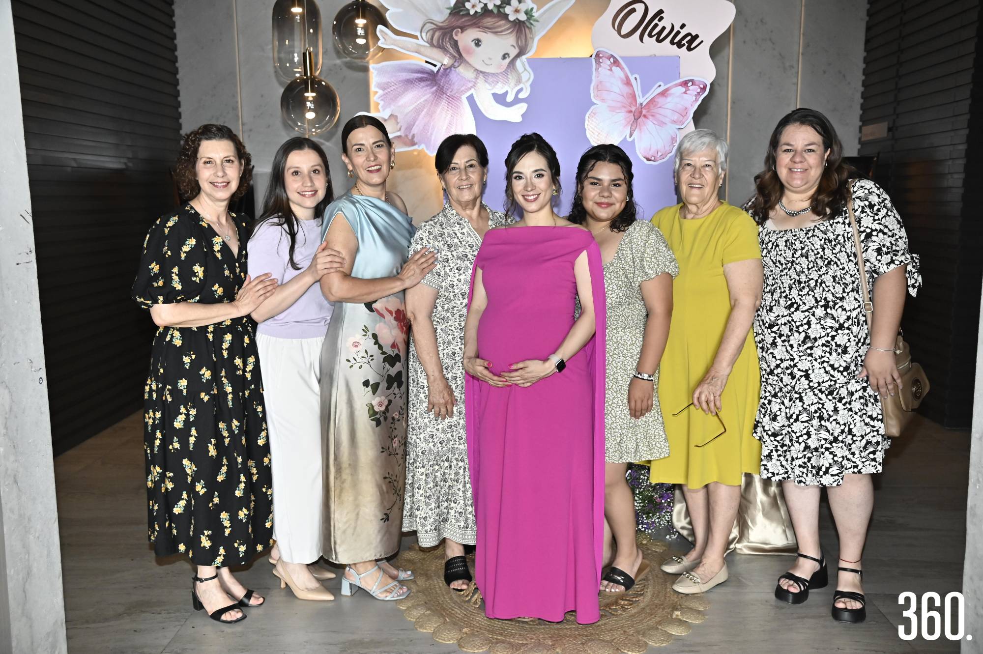 $!Irene acompañada por su familia.
