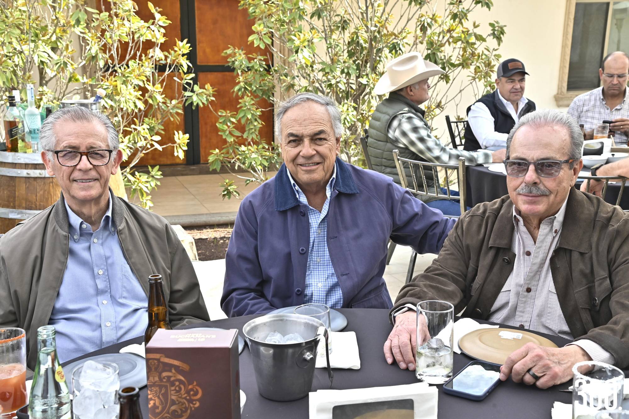 $!Miguel Arizpe, Abraham Cepeda y Enrique Martínez.